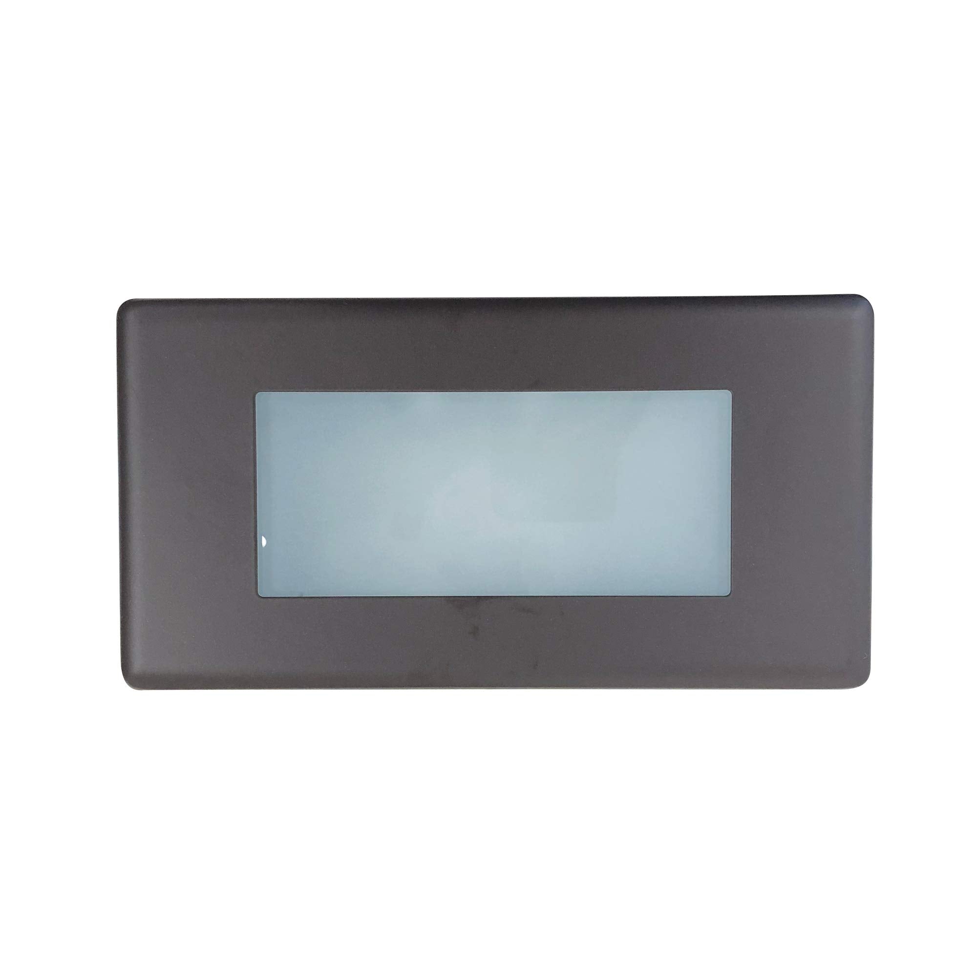 Nora Lighting LED Step Light, Lensed Face Plate, 120V, Bronze, Glass