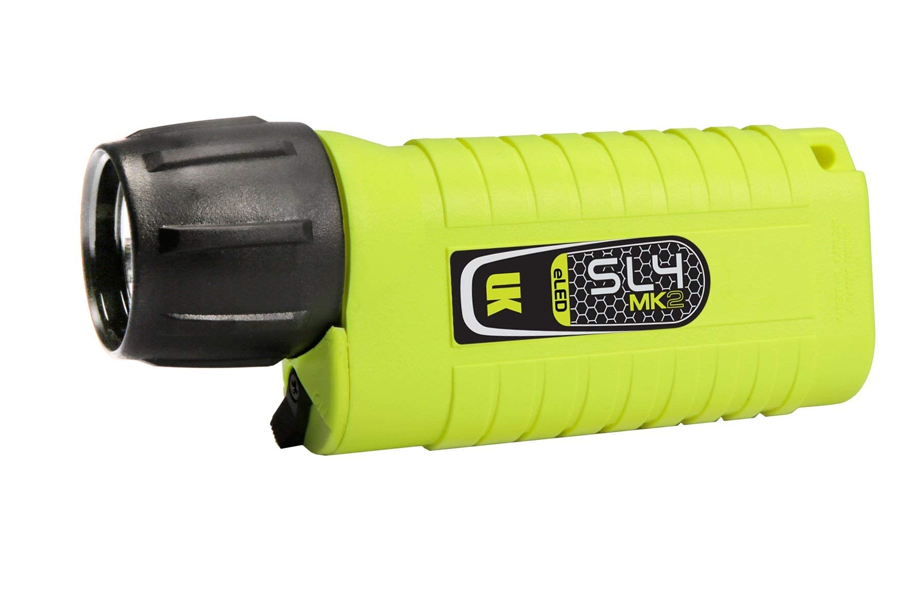 Underwater Kinetics SL4 eLED MK2 Dive Light, Safety Yellow (No Batteries)