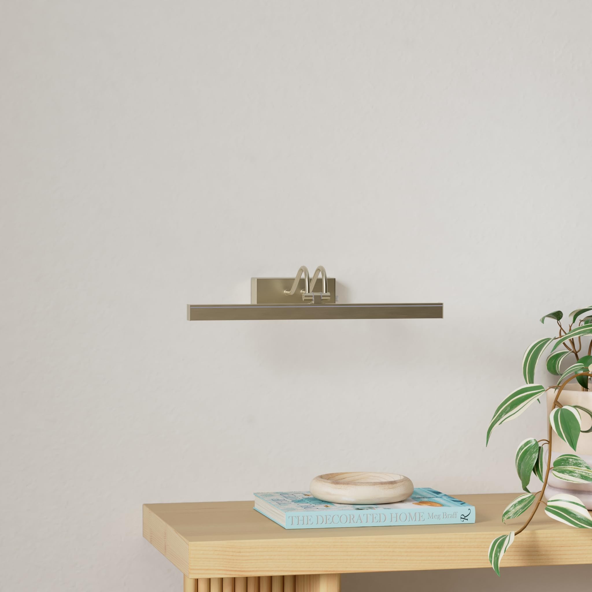 FUNCHDAY Picture Light Wireless, 13 Rechargeable Battery Operated Picture Lights with Remote Timer, 280LM Dimmable Gallery Light