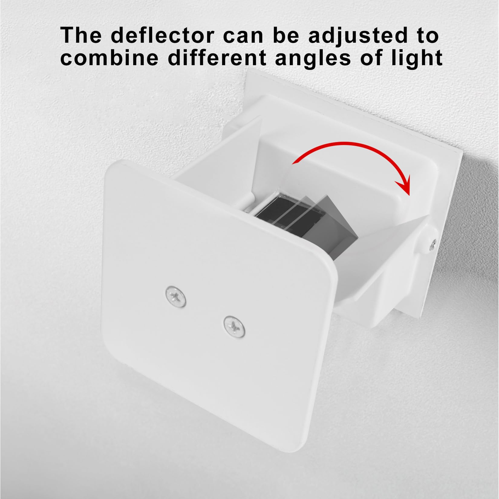 4 Pcs Led 12W Outdoor Wall Lights Sconces Exterior/Interior Up And Down Lights Ip65 Waterproof Modern Outdoor Lighting Fixtures Square Aluminum Exterior Wall Mount Light White 6500K Cold Lights