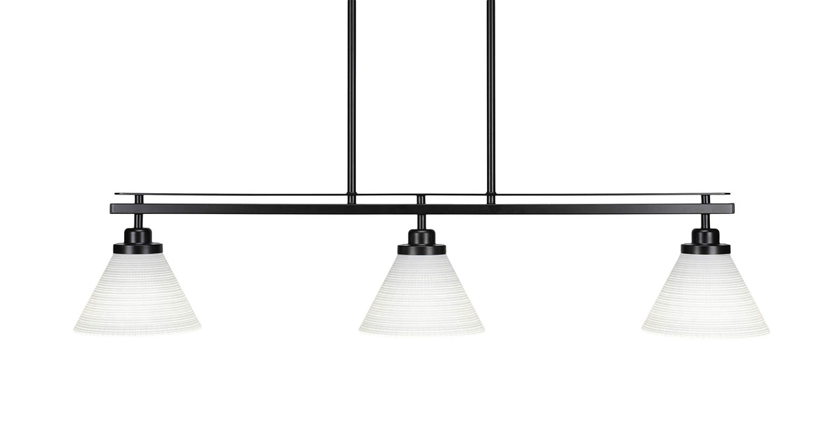 Odyssey 3 Light Island in Matte Black (2636-MB-4051)