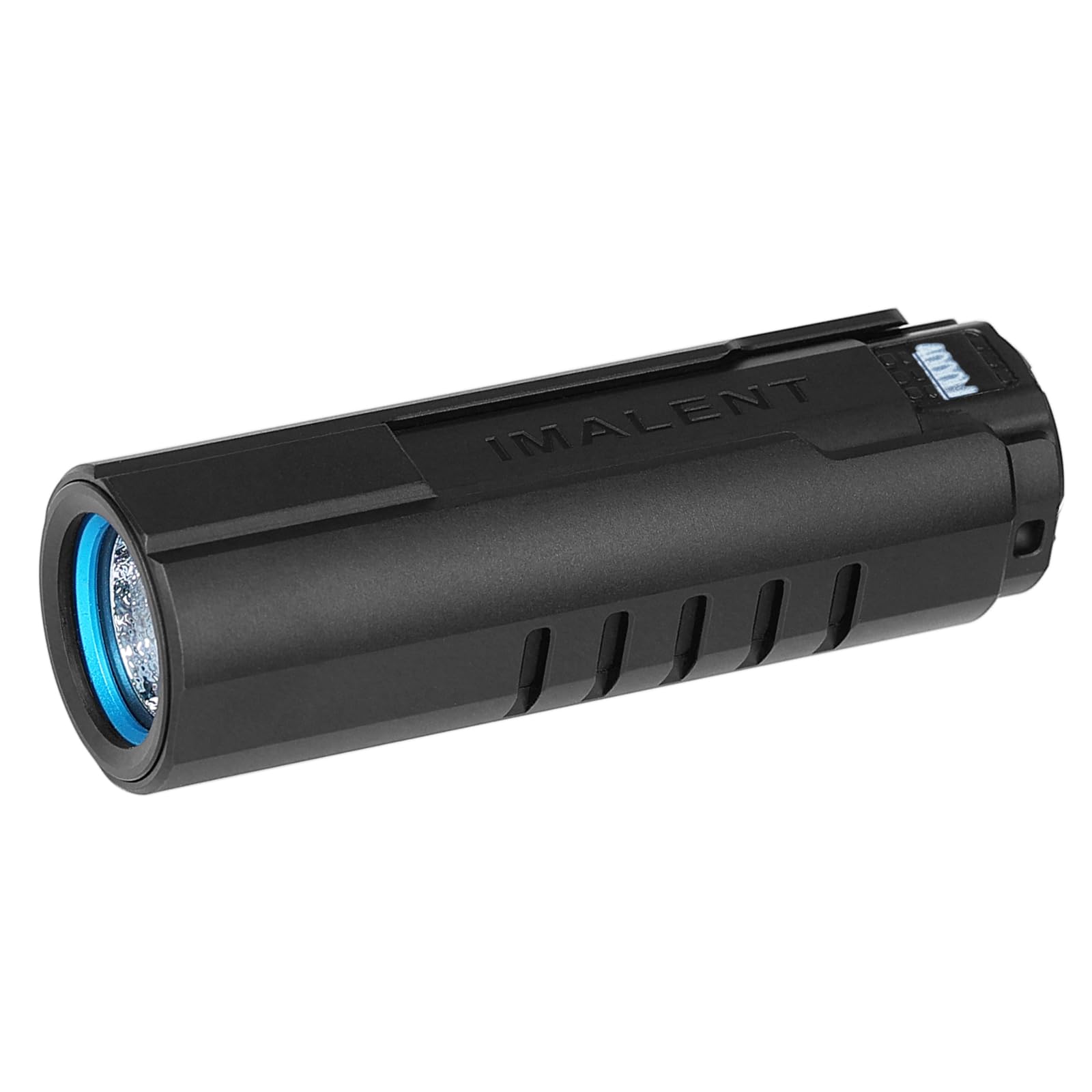 IMALENT LD70 EDC Flashlight, 4000 Lumens, CREE XHP70.2 LED, Aluminum, Deep Black