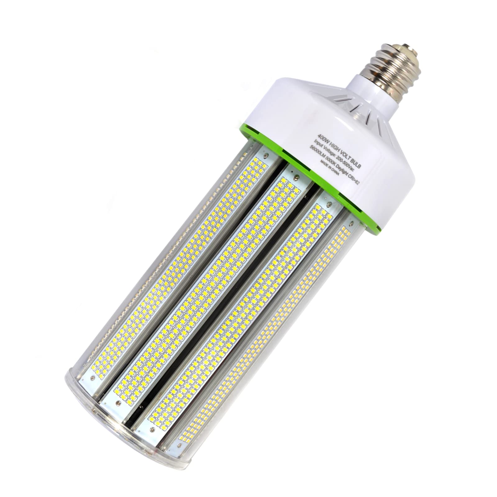 Tsexes 480V Led Corn Light Bulb 400W,E39 Large Mogul Base, 5000K (100W Metal Halide/Hid/Hps Replacement), Led Lamp For High Bay 