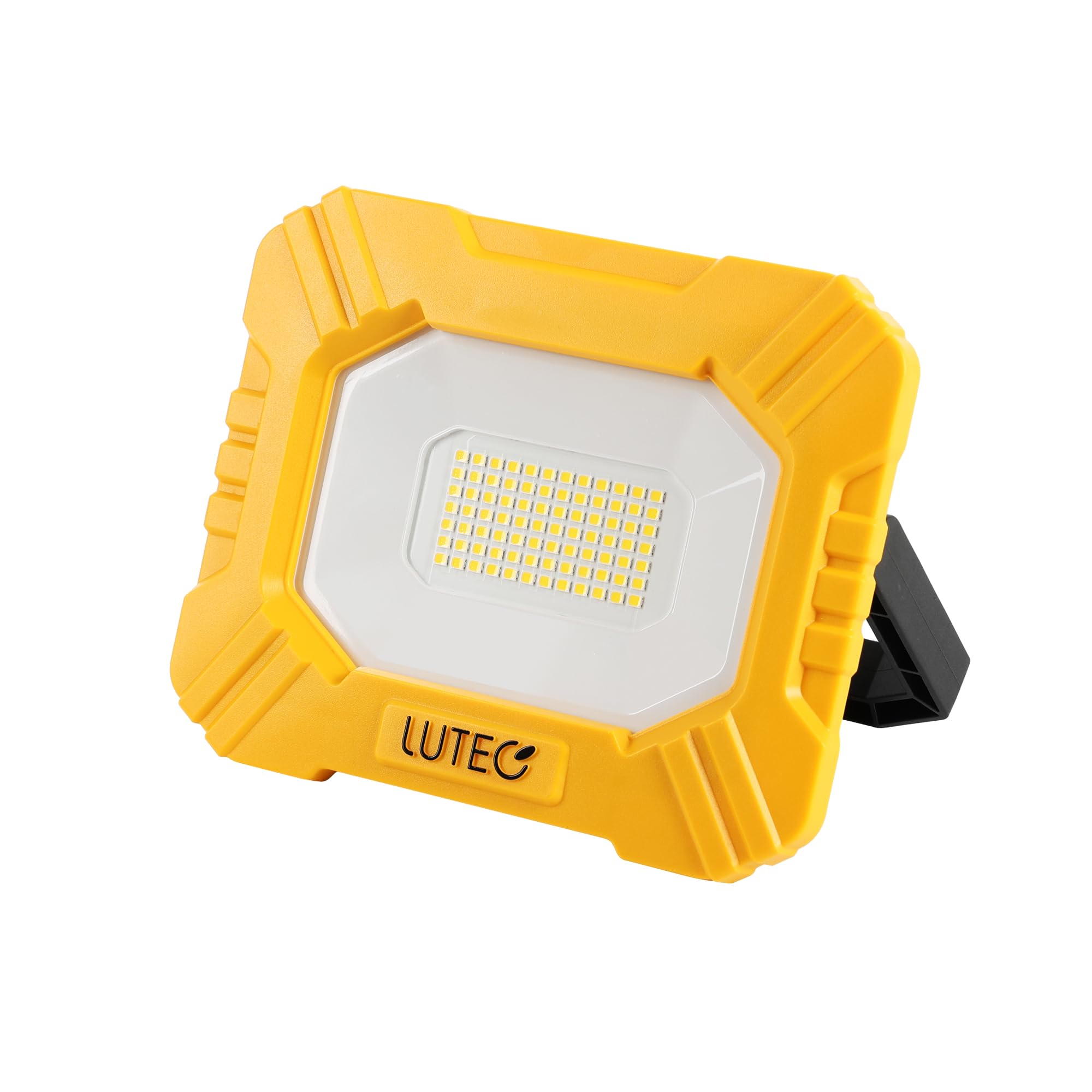 LUTEC 3500LM LED Work Light, Rechargeable Magnetic Work Lights with Stand, Portable 5000K Flood Light for Car Repair, Fishing, C