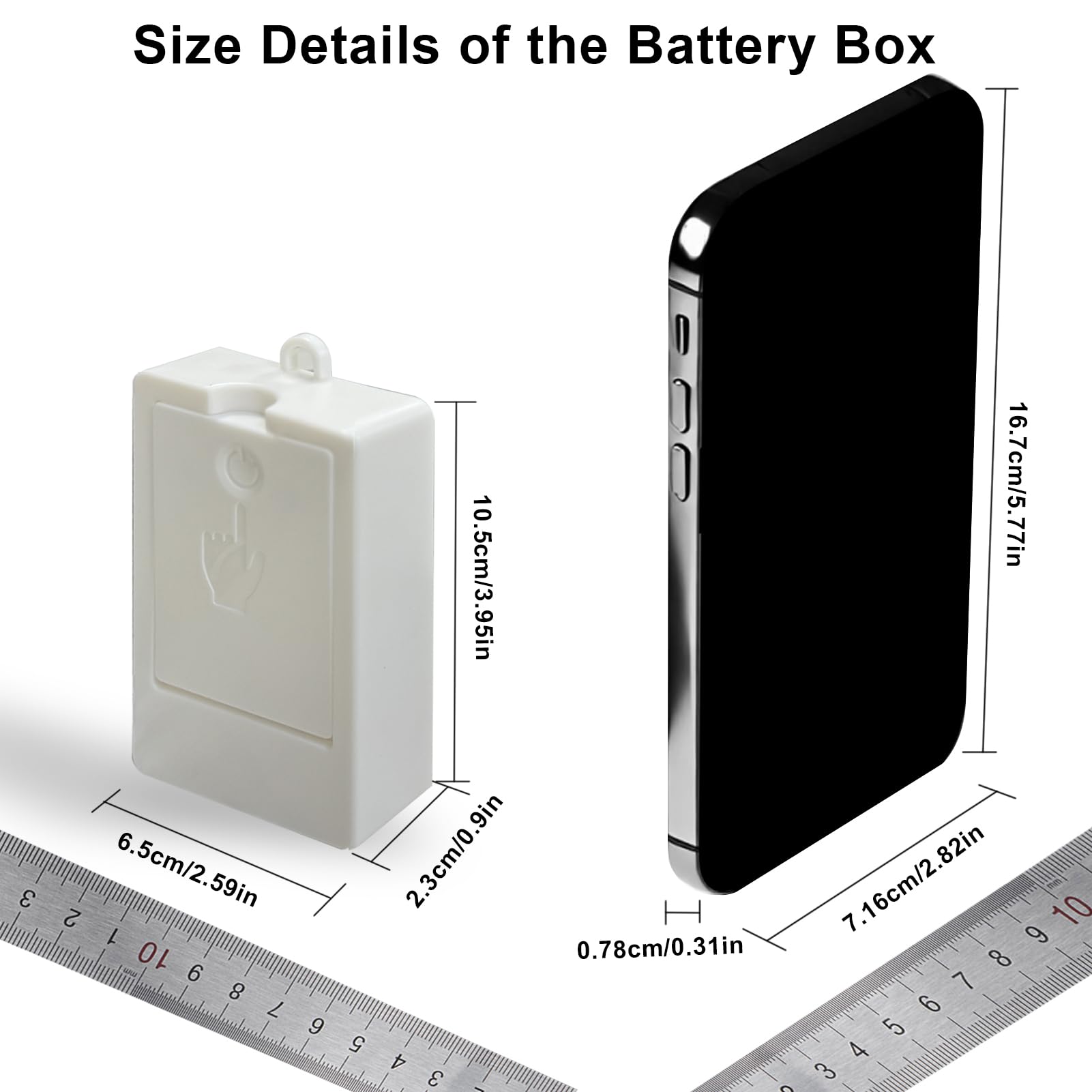 Bsglobal 2 Pack 9.8Ft Battery Powered Led Strip Lights, High Brightness Led Strip Lights 90 Led, Under Cabinet Lighting For Kitc