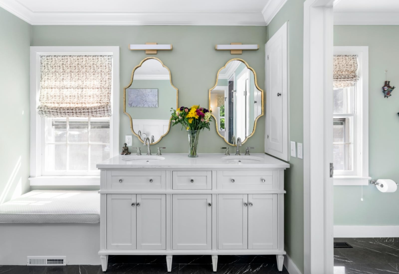 Maxim Lighting 52002Gld Spec Collection 24 Inch One-Light Dimmable Led Bathroom Vanity - In A Gold Finish I 3000K I Modern Conte