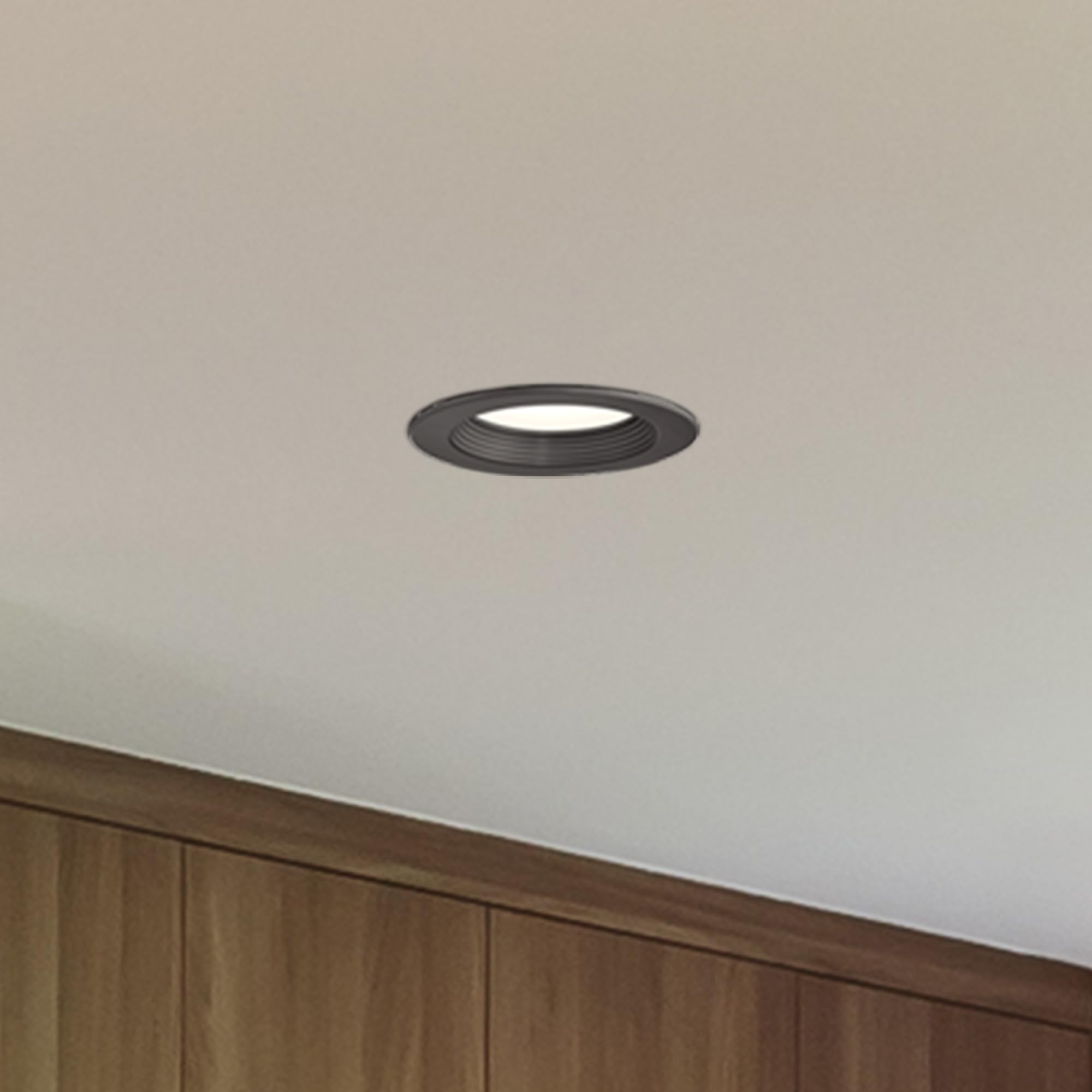 Designers Fountain 4 Inch 12 Watt Selectable 5Cct Integrated Led Recessed Ceiling Light, 2700K/3000K/3500K/4000K/5000K, 1000 Lum