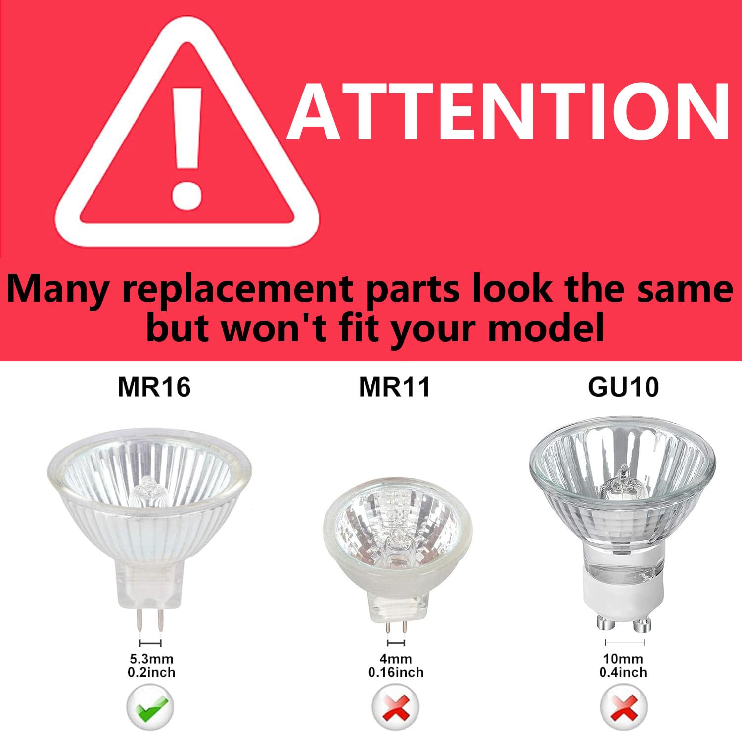 Sansun 5W Mr16 Led Landscape Light Bulbs, Low Voltage 12V 50W Halogen Replacement For Outdoor Landscape Spotlight And Indoor Tra