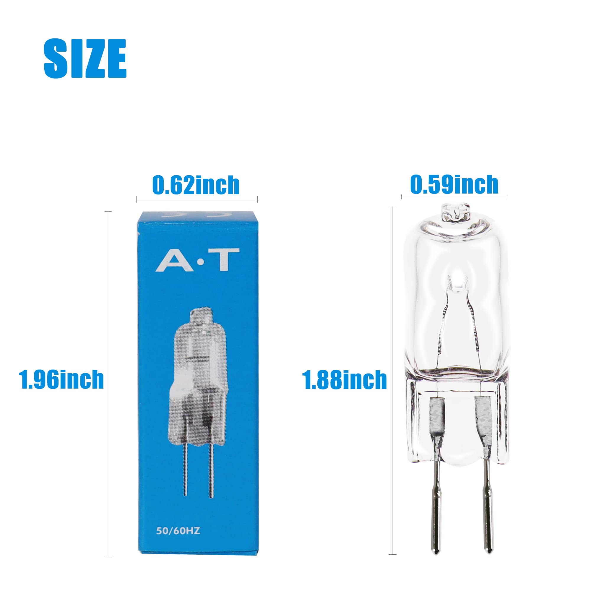 Hmluesr 5Pcs Wax Warmer Bulbs 35 Watt Halogen Light Bulbs 2 Prong Light Bulbs Scentsy Light Bulbs For Warmer Wax Warmer Light Bu