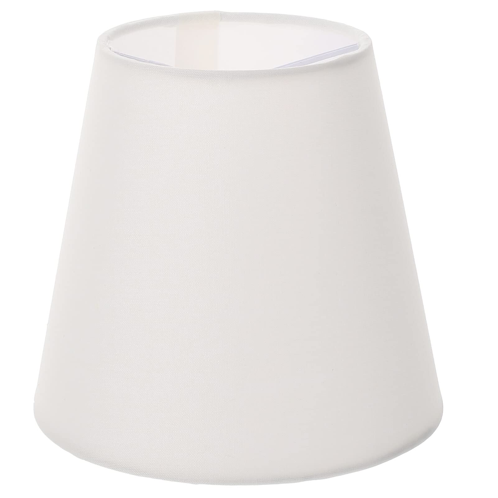 CALLARON Small Lamp Shade Cloth Lamp Shade Clip On Lamp for Wall Table Lamp (Beige) Fabric Lampshade for Table Light