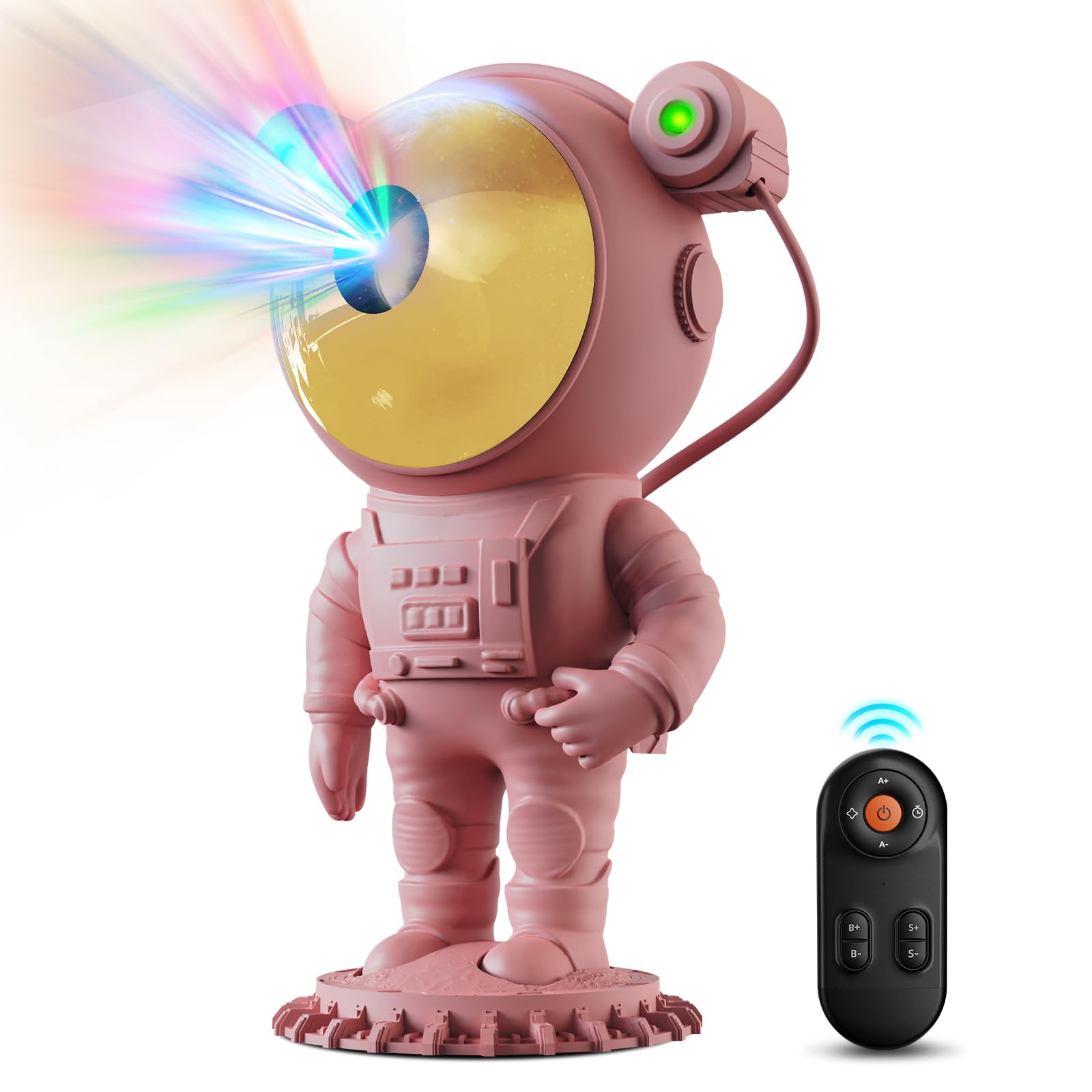 Astronaut Projector, LED Starry Sky Galaxy Projector, Night Light Starry Sky with Remote Control & Timer, Star Light Projector f