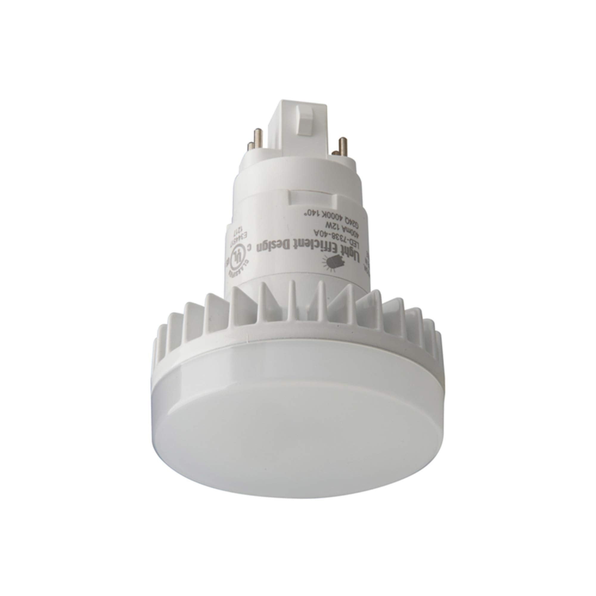 Light Efficient Design Pl 4-Pin G24Q Led Bulb Cool White 26 Watt Equivalence 1 Pk. - Case Of: 1