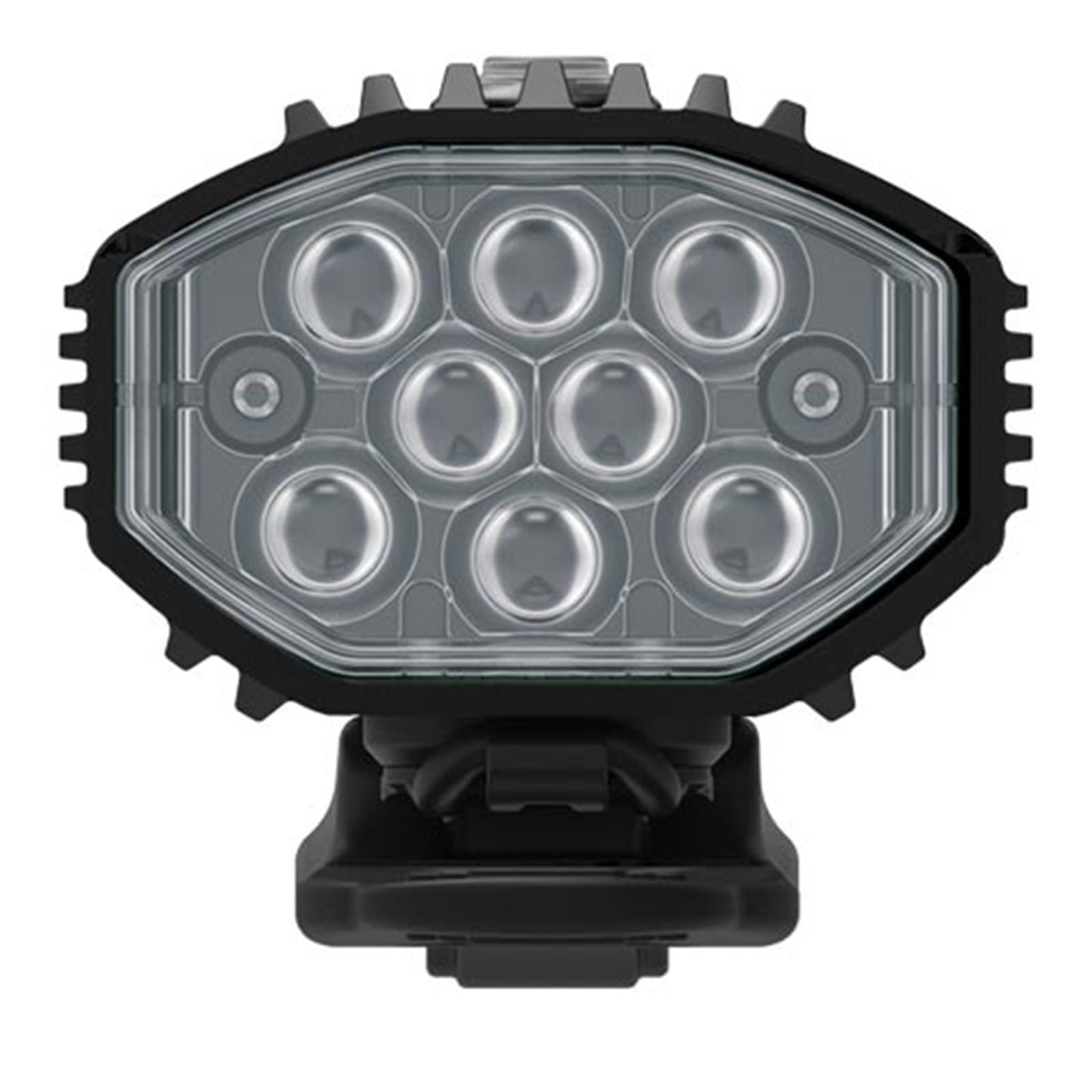Lezyne Lite Drive 1200+ Bicycle Durable Usb Rechargeable Ipx7 Waterproof White Leds Front Light W/Multiple Solid & Flash Modes | Rubber Mounting Strap Included, Satin Black, 1200 Lumens/Usb-C