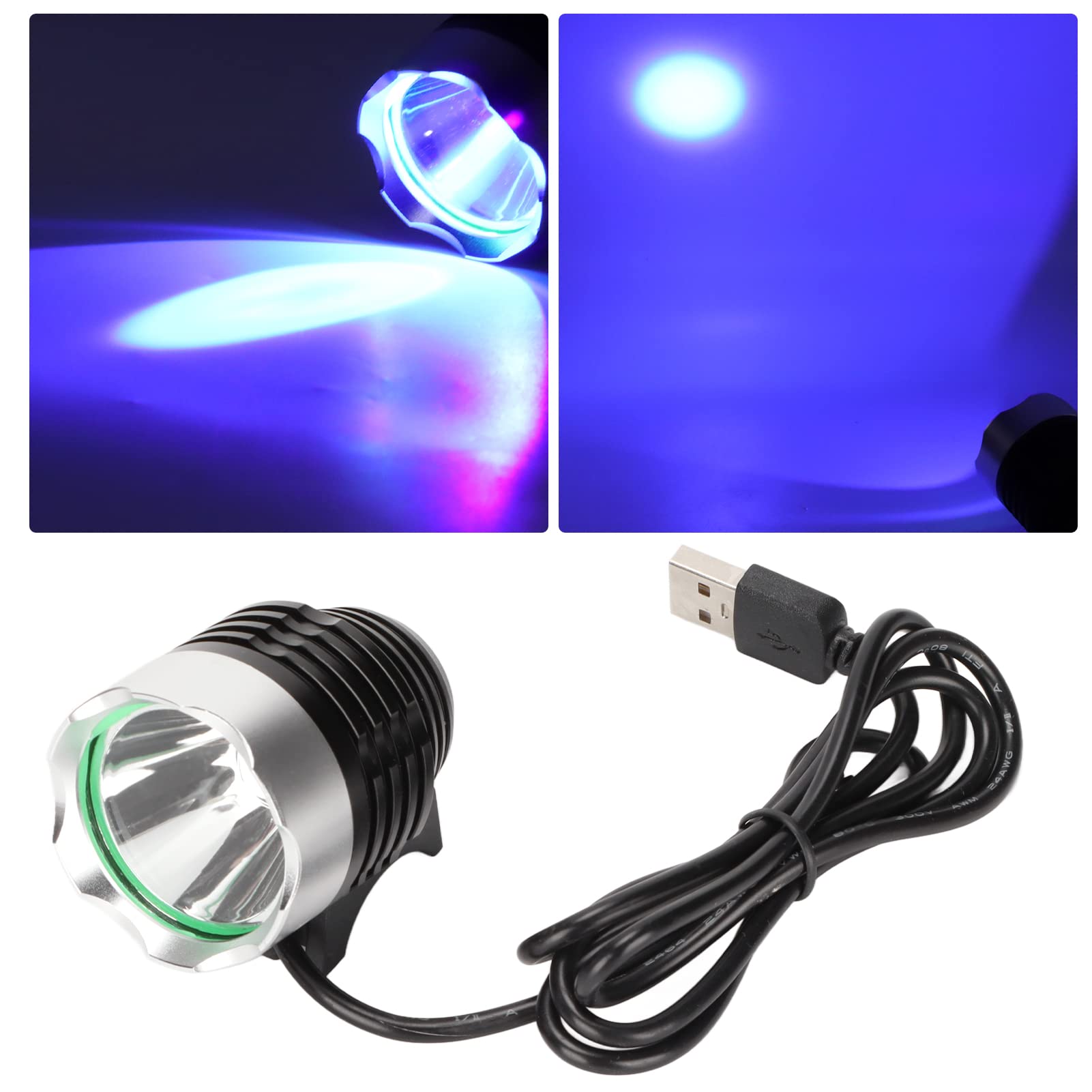 Hilitand Usb 10W Led Uv Ultraviolet Phone Glue Curing Lamp, Uv Led Nail Lamp For Gel Nails, Mobile Repair, Fluorescent Banknote,