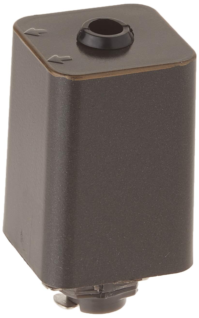 Cal Line Voltage Pendant Track Adopter, Dark Bronze, Metal, Model HT-PN-ADOPT-DB, Size 2 x 1.4 x 1.4