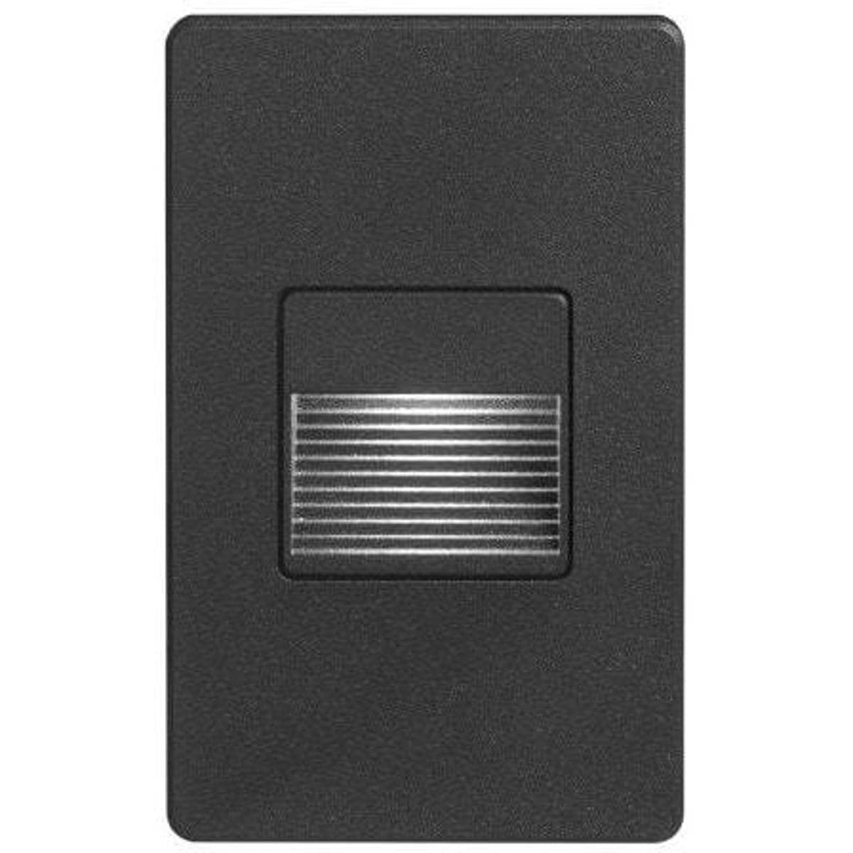 Dainolite 3.3W Black Led Step/Wall Light