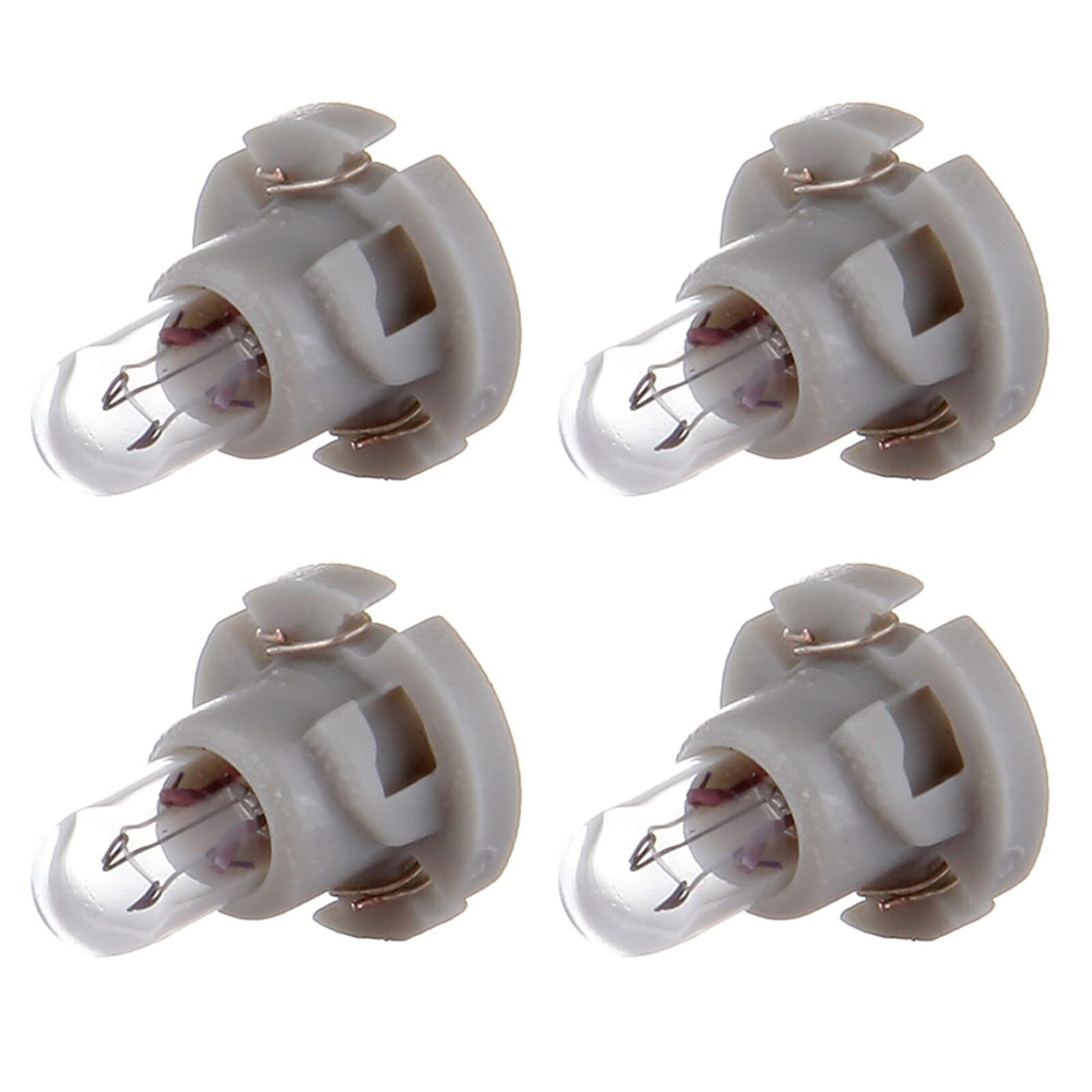 cciyu T4/T4.2 Neo Wedge Halogen A/C Bulb Instrumnet Panel Dash Light,4Pack