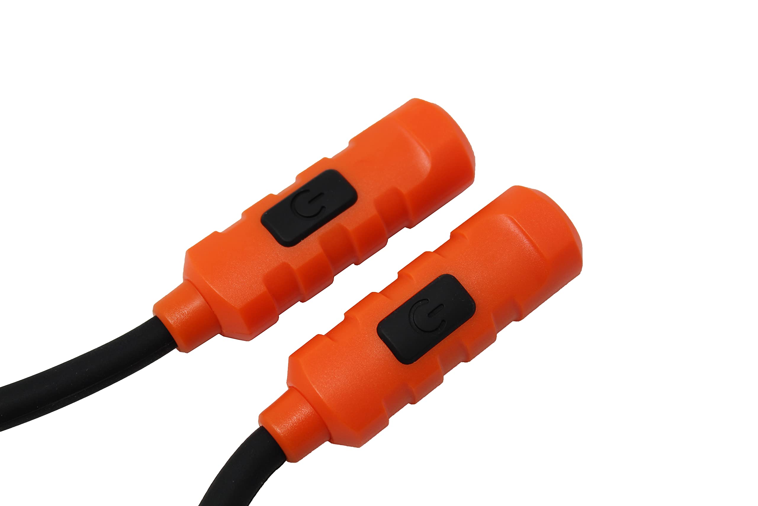 K Tool International Xd5523 Automotive Led Flexible Neck Work Light For Garages, Repair Shops, And Diy, Rechargeable, Dimmable, 150 To 300 Lumens, 3.7V, 2 Light Modes, Ip54 Rating, Orange/Black