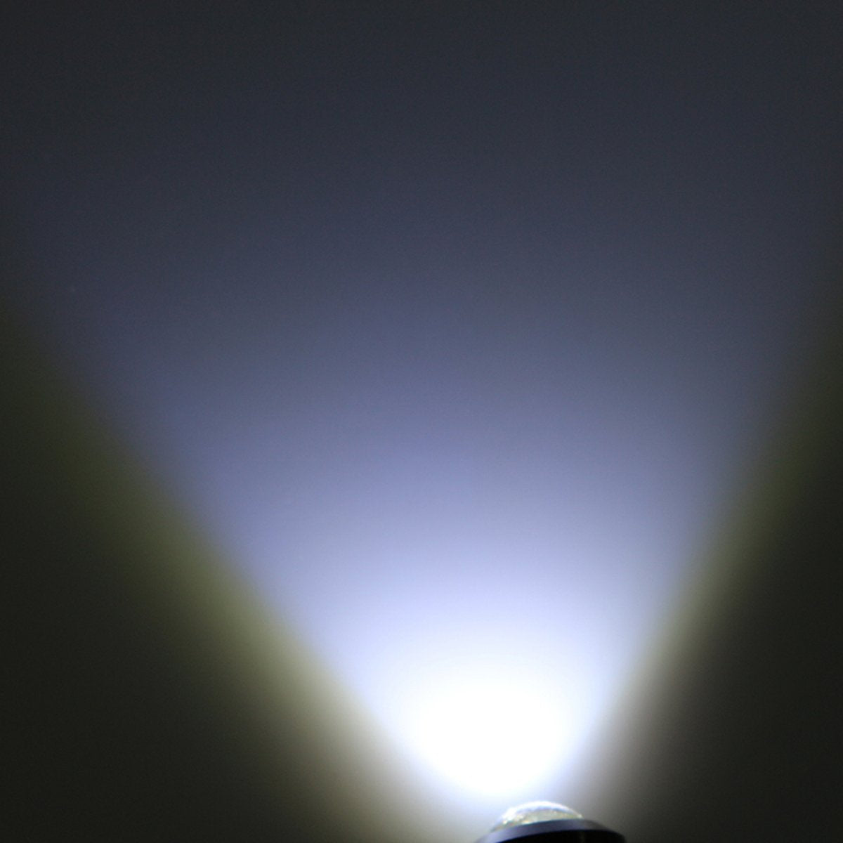 CARLITS Eagle Eye LED Daytime Running Lights, Ultra Thin, 10 Pack, 12V, White Light, Black Case