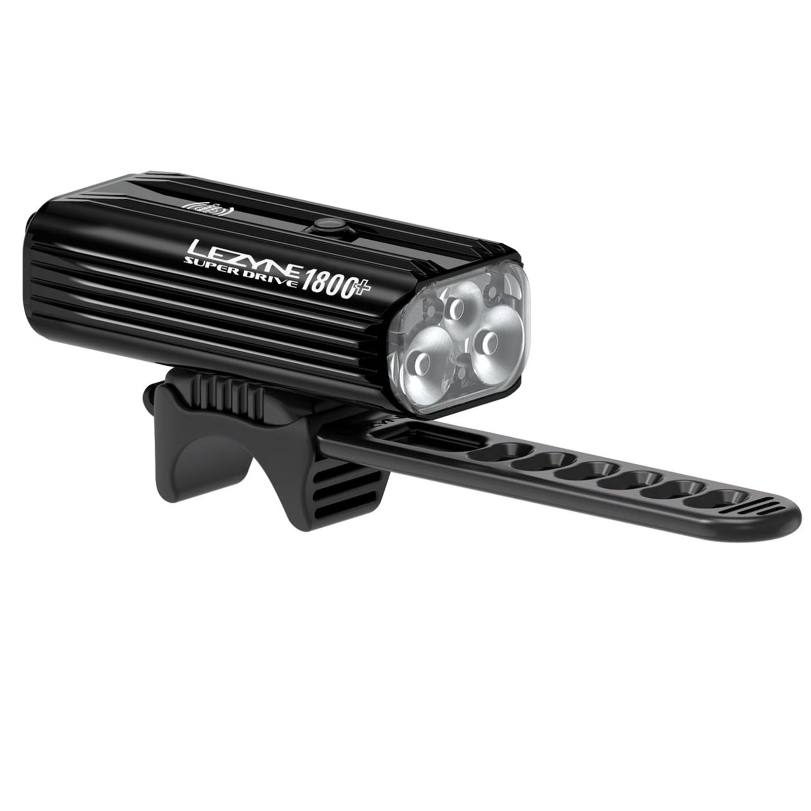 Lezyne Super Drive Bicycle Usb-C Rechargeable Ipx7 White Led Front Light With Multiple Solid & Flash Modes | Integrated Silicone