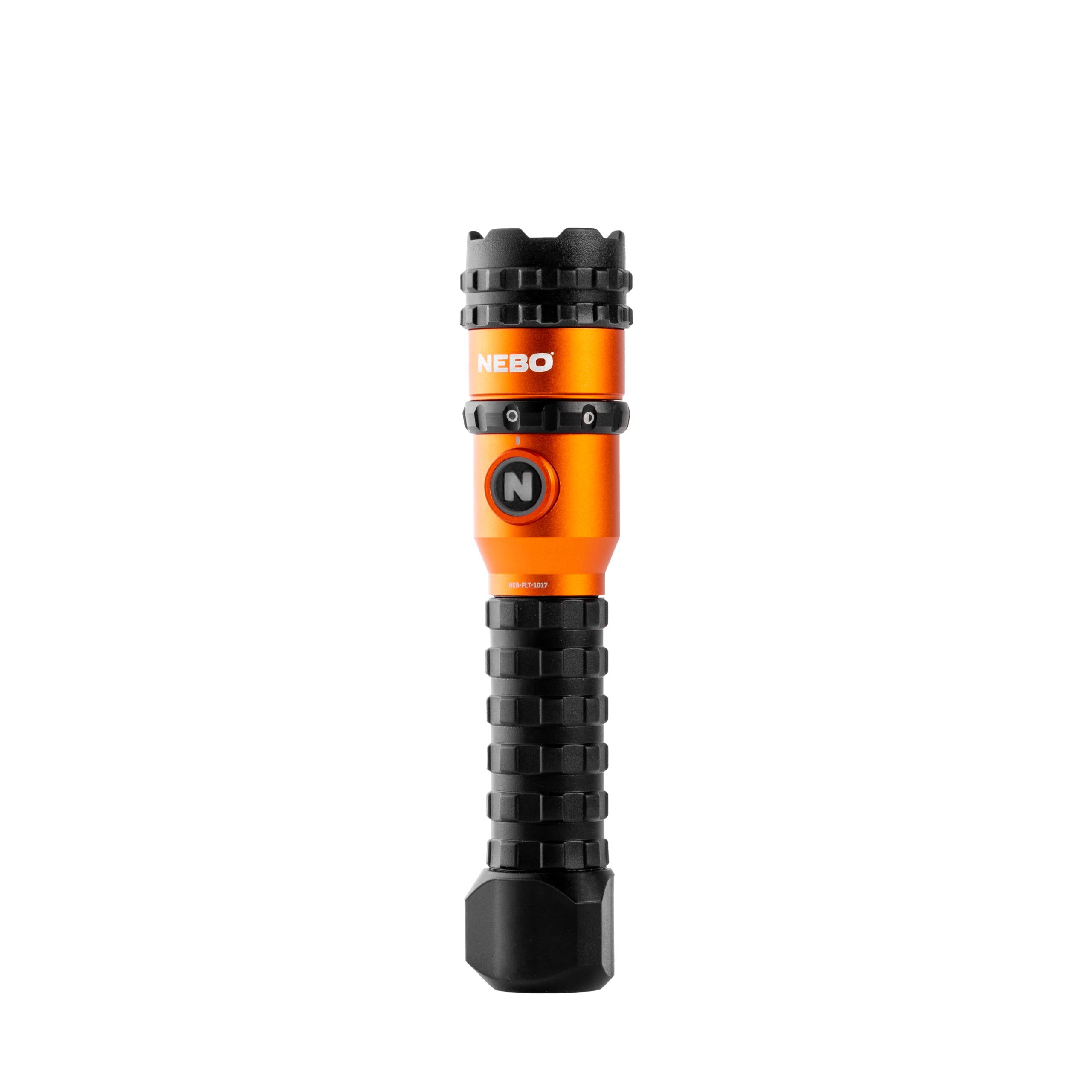 NEBO Master Series Rechargeable LED Flashlight, 1500 Lumen, Aluminum, Waterproof, Storm Gray, Model NEB-FLT-1017, One Size