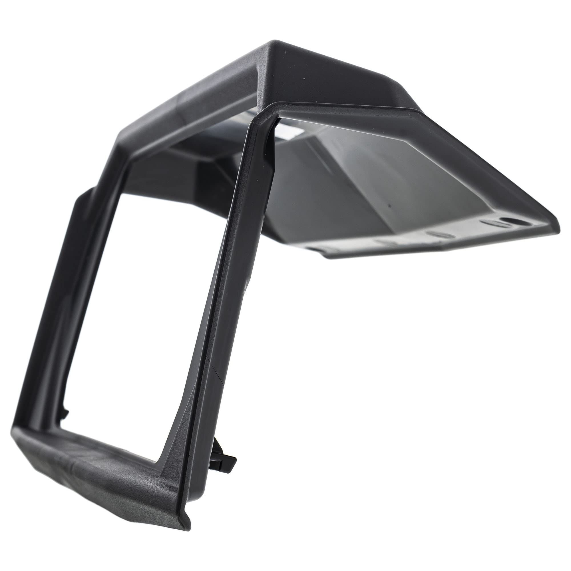 Polaris RZR Bezel Display, 7 in, Gloss Black, Genuine OEM Part 5455347-070, Qty 1