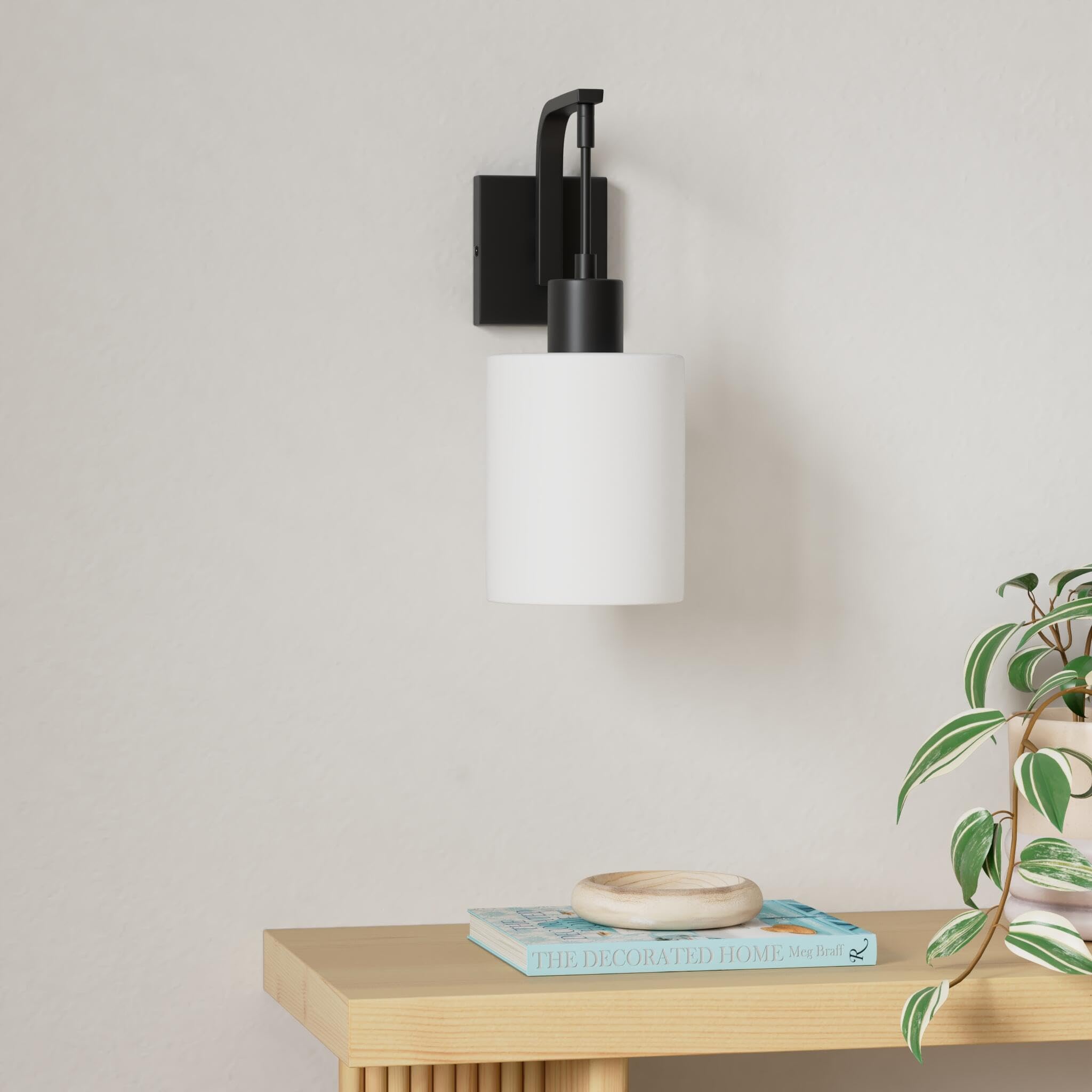 Suraielec Battery Operated Wall Sconces, Wireless Indoor Lights With Remote, Dimmable, 3 Colors