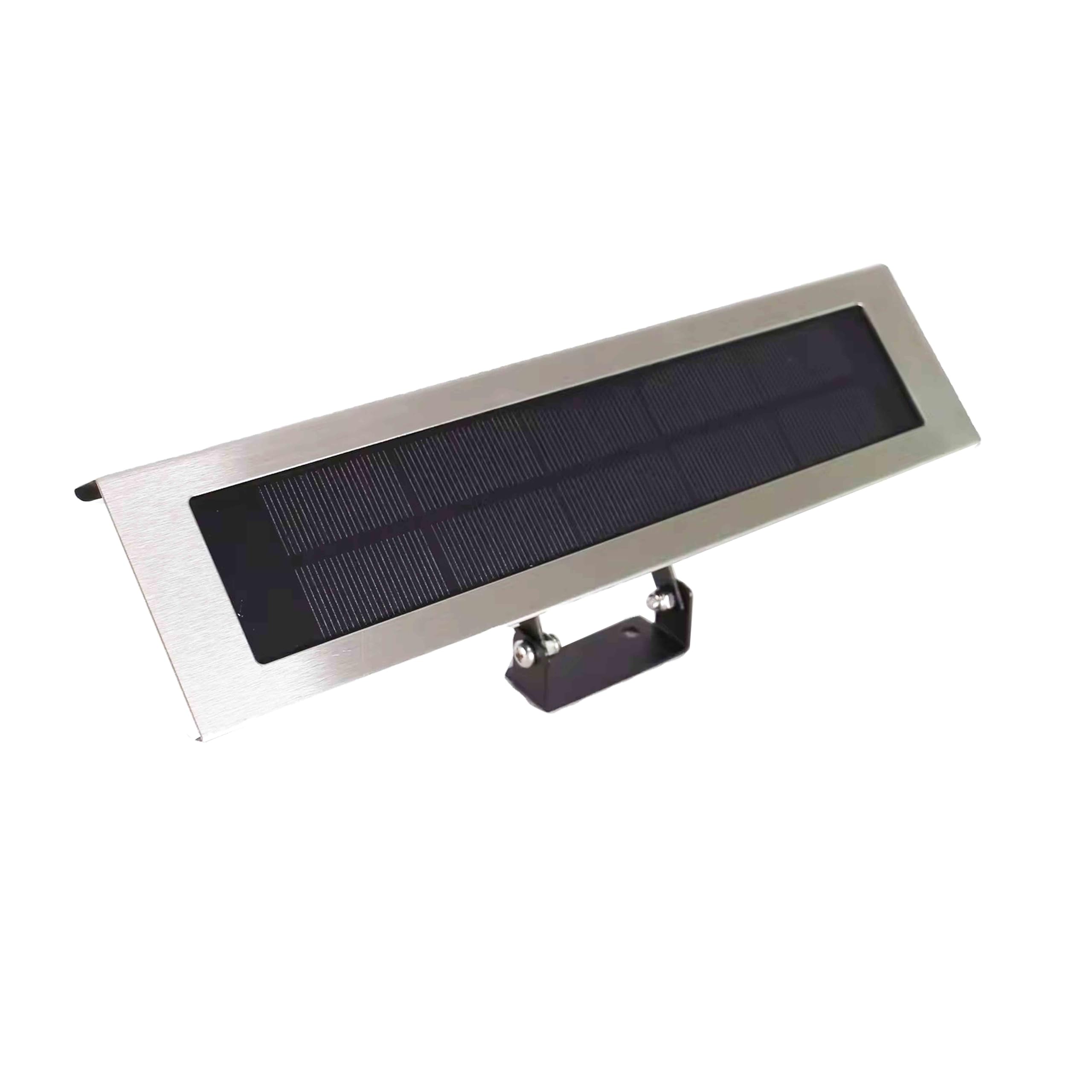 ZUOZUOYA Solar Lights for House Numbers, Aluminum, 9x2.6 inch, Silver, Outdoor Wall Light for Garden, Patio, and Yard