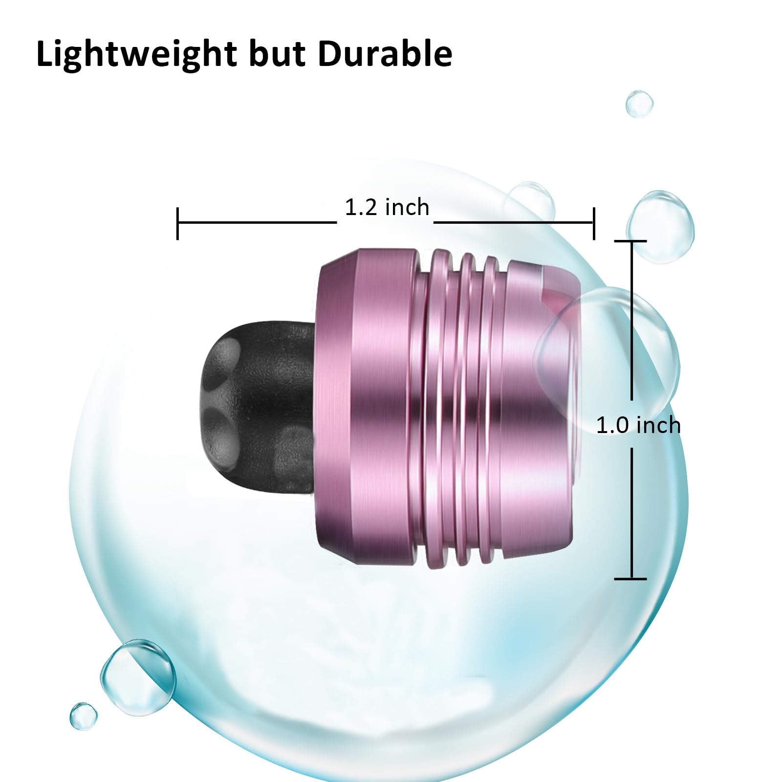 RAHAN Rechargeable Clip on Headlights, LED Shoe Lights with 3 Modes, Pink, Model: Headlights-A