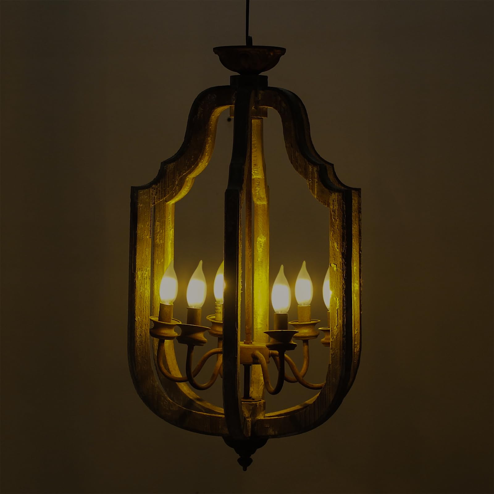 Amdtu E12 25 Watt Equivalent Frosted Small Base Led Bulb Candelabra Candle Ca10 Dimmable Ideal Chandelier Light For Dining Rooms