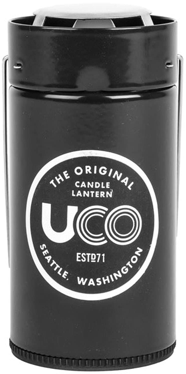 Uco 24357 Candle Lantern, Outdoor, Camping, Gray