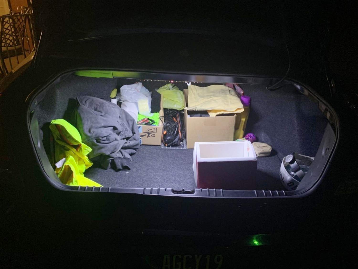 iJDMTOY LED Trunk Cargo Light Assembly for Honda & Acura, 2W High Power, 18-SMD Diodes, Xenon White