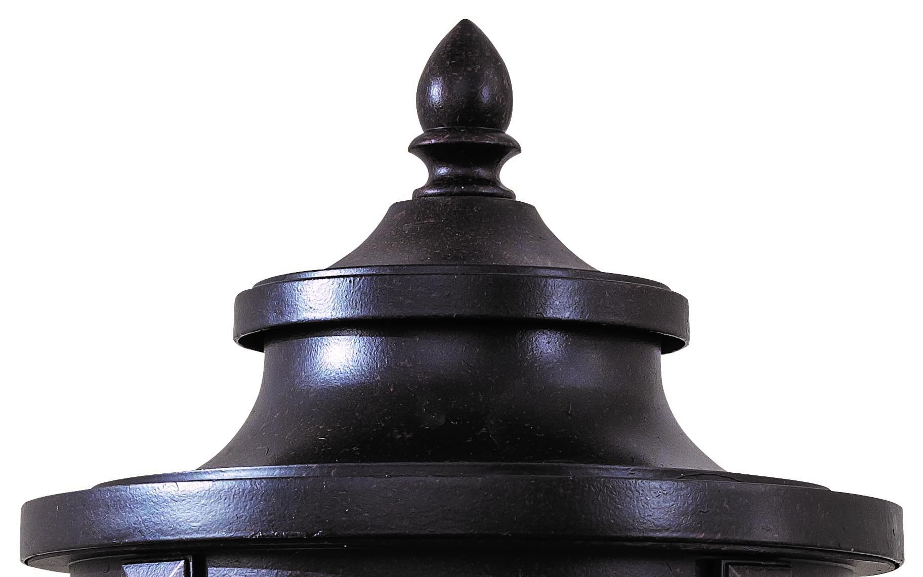 Minka Lavery Outdoor Post Light 8765-166, 23 Cast Aluminum Fixture, 180W, Corona Bronze