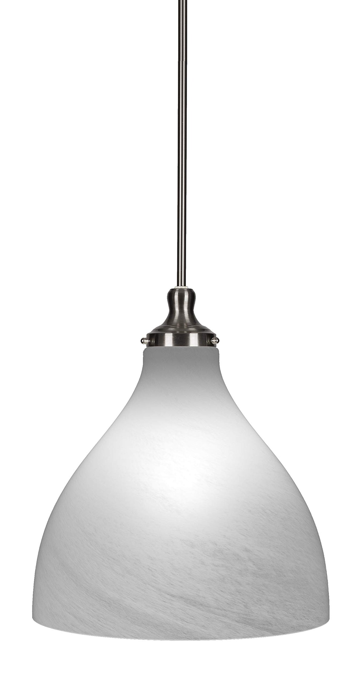 Juno 1 Light Pendant in Brushed Nickel (77-BN-4741)
