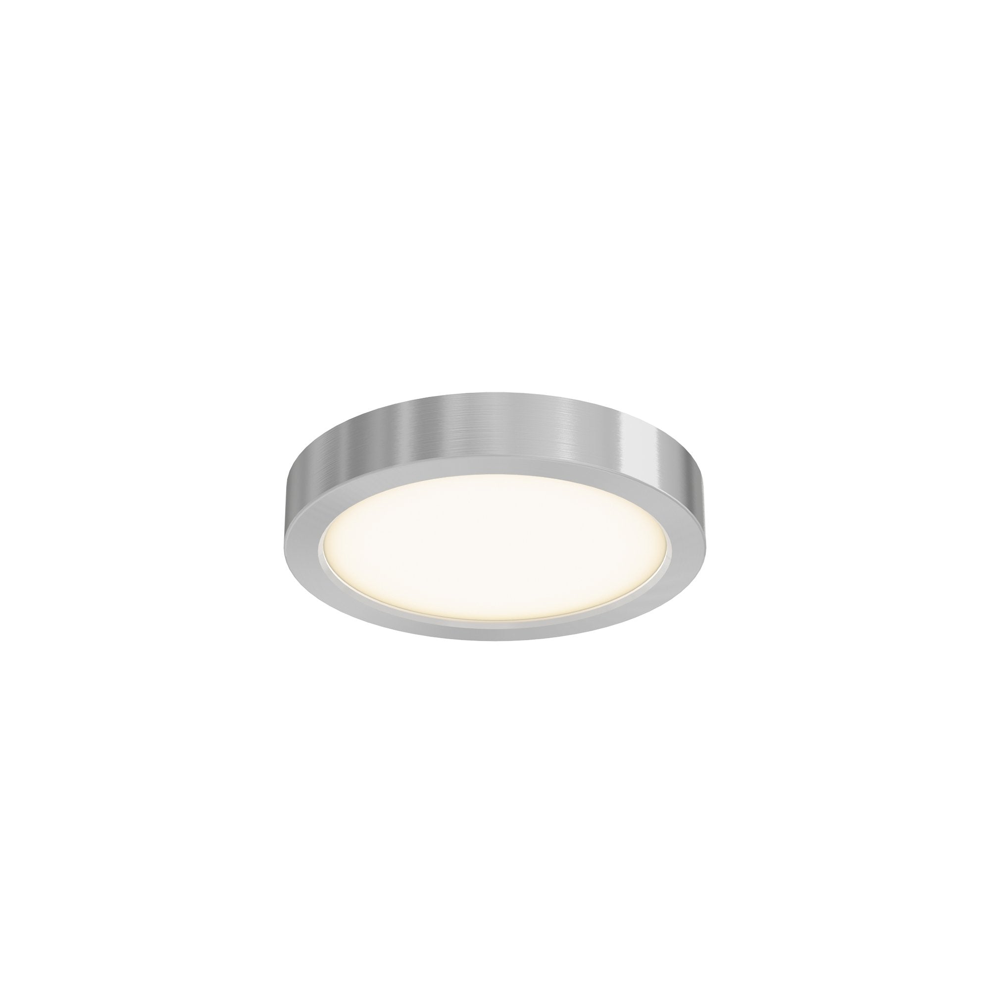 Dals Lighting 6 Inch Round Indoor/Outdoor Led Ceiling Flush Mount (Satin Nickel)