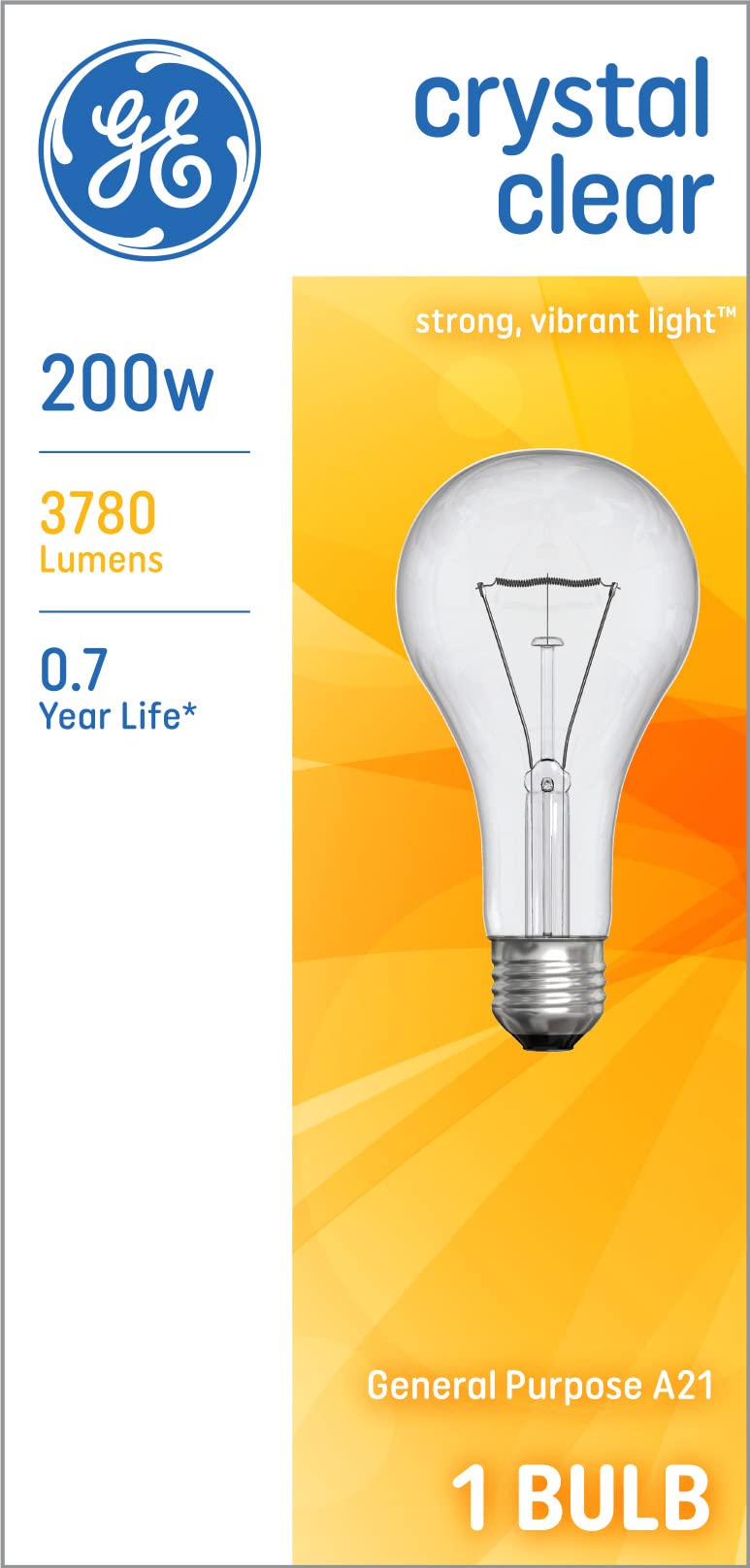 Ge Fba_16069 Lighting, 1-Pack, Crystal Clear