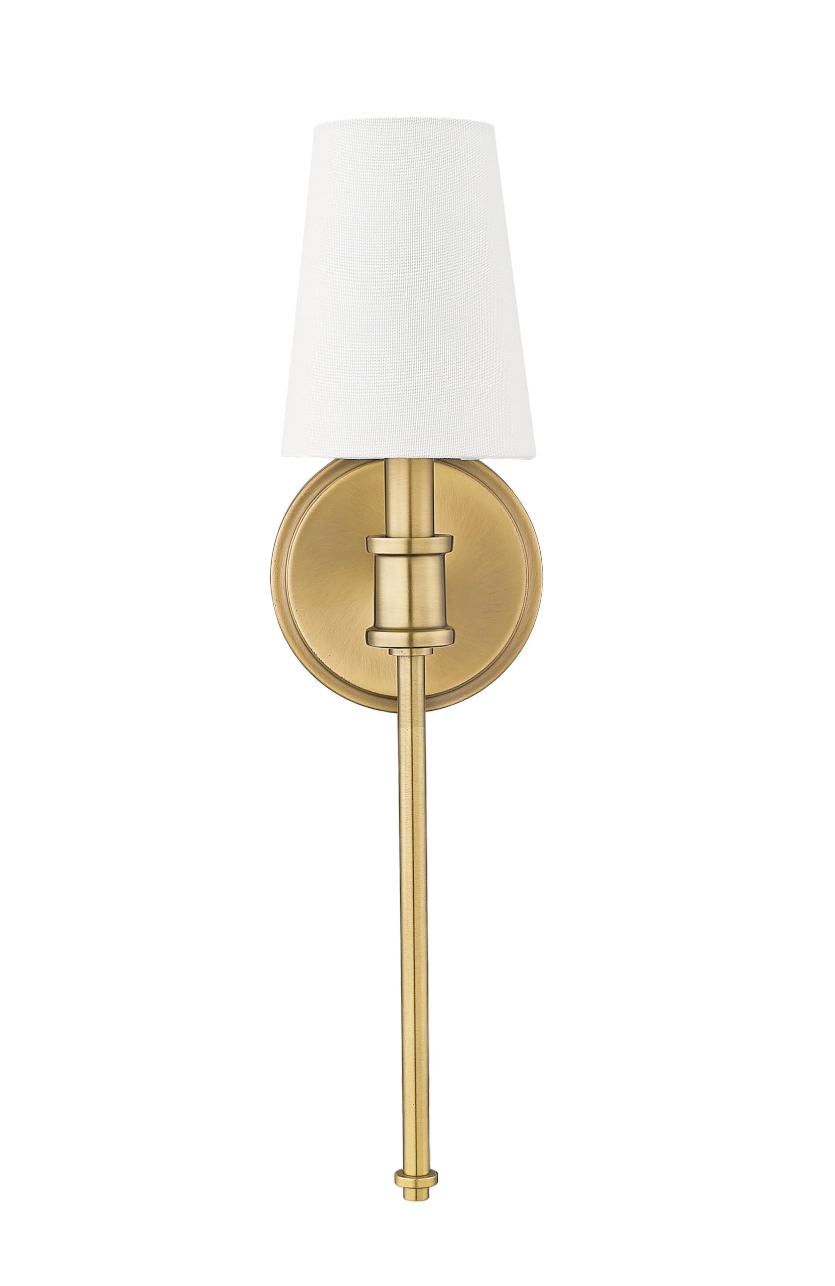 ML Lighting 16101-VB 1-Light Wall Sconce in Vintage Brass Finish
