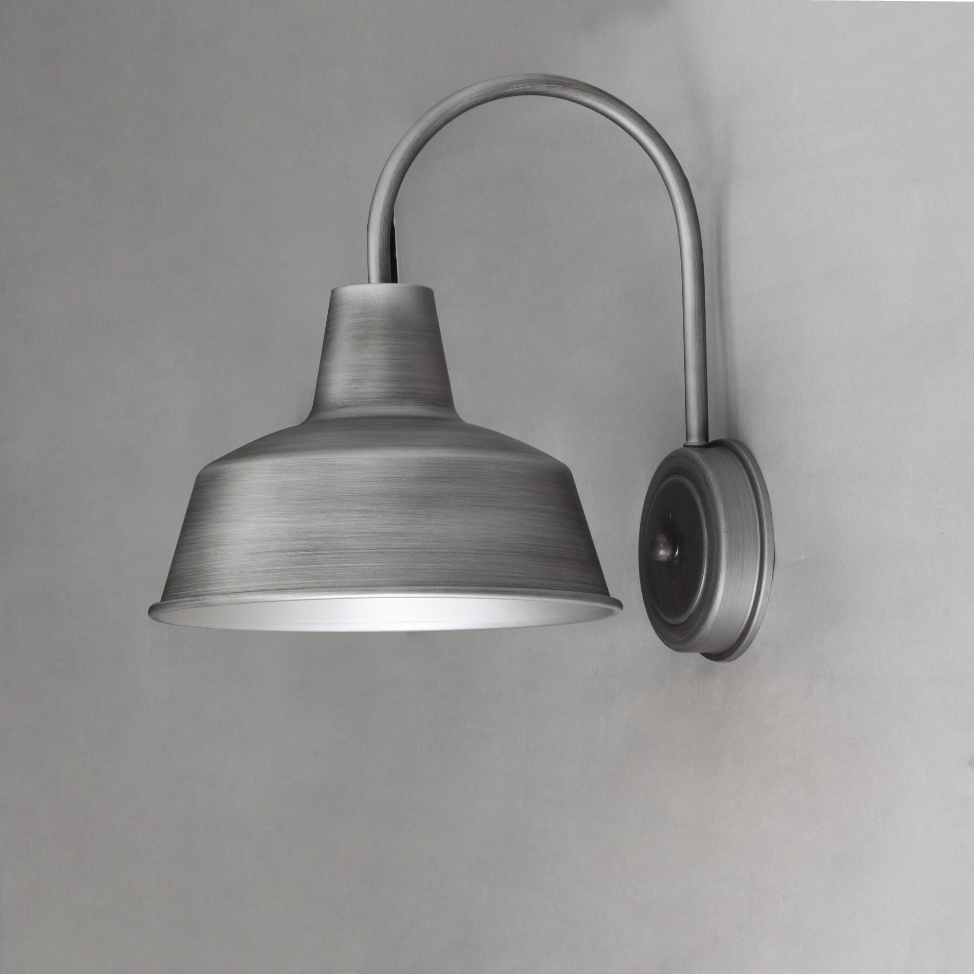 Maxim 35016BK Outdoor Wall Sconce, 13in One-Light, Black Aluminum, Modern Design, 60 Watts