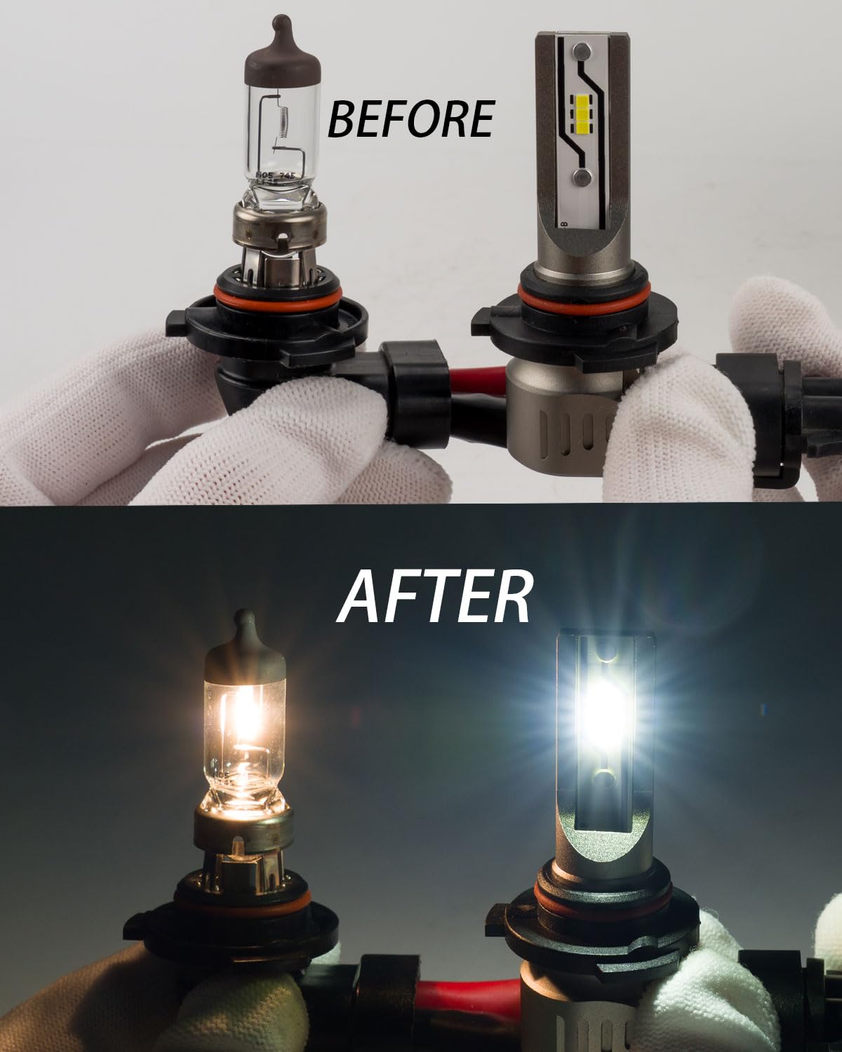 Sealight H10 Led Fog Light Bulbs  12000Lm Strong Penetration 9040 9045 9140 9145 Fog Lights Led Bulbs Upgrade  1:1 Size 6500K Cool White Fog Lights For Trucks Cars  Pack Of 2