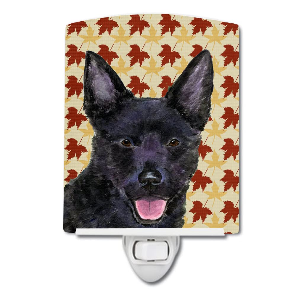 Carolines Treasures Ceramic Night Light, Australian Kelpie, 6x4x3 inches, Multicolor, Model SS4358CNL, UL-Certified