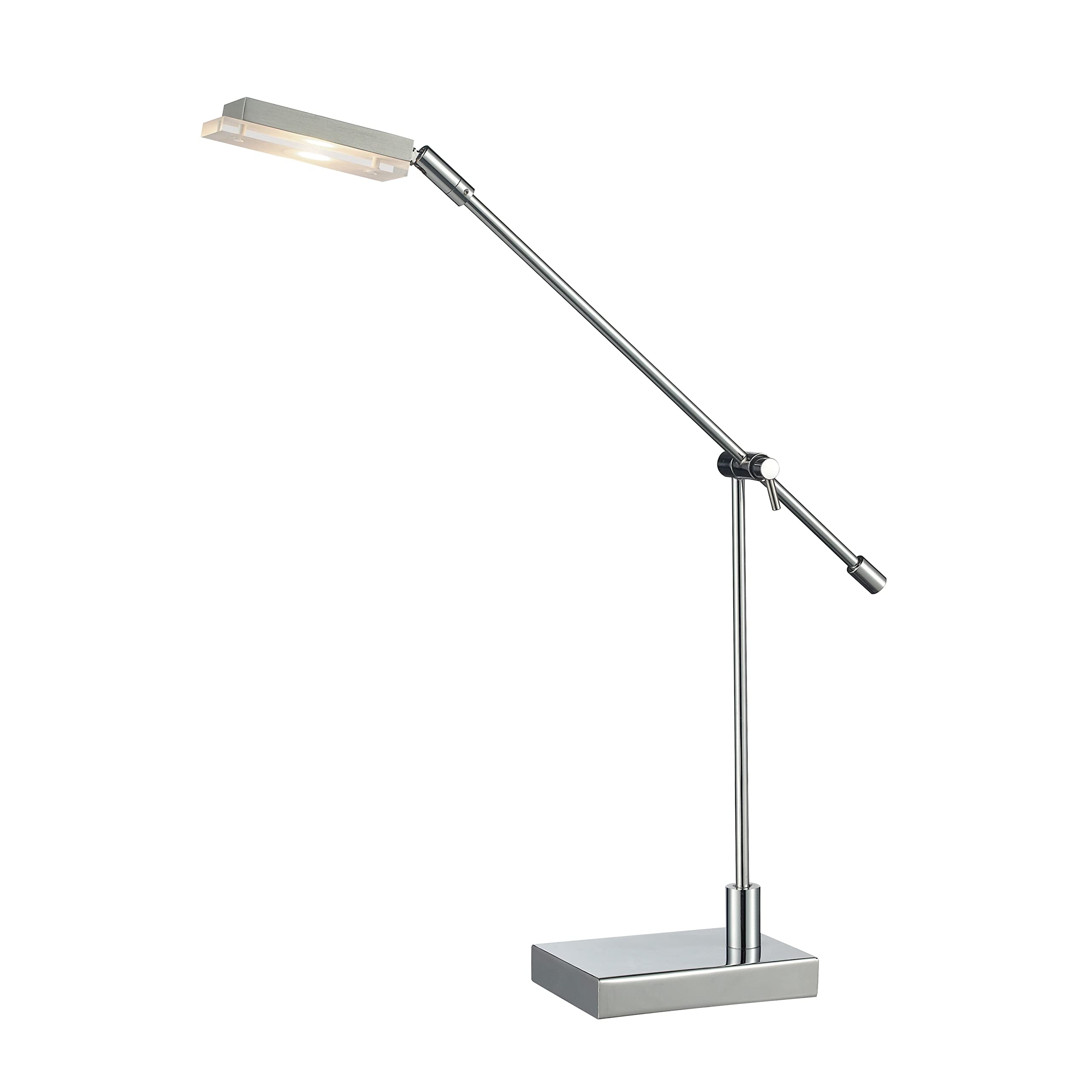 Elk Home D2708 Bibliotheque 26 High 1-Light Desk Lamp in Polished Chrome