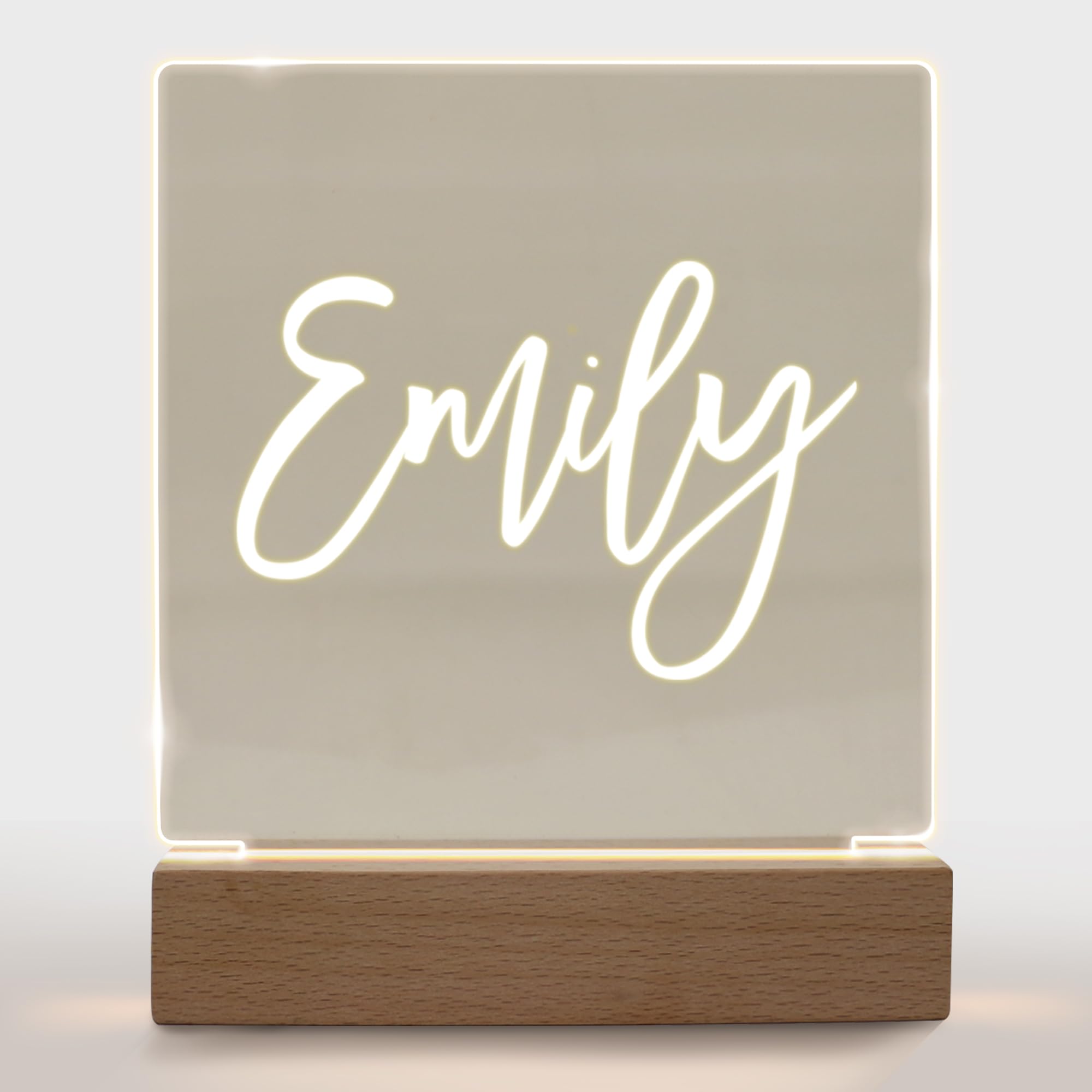 Personalized Night Light For Kids Girls Boys Customized Gifts For Baby Girl Bedroom Add Name