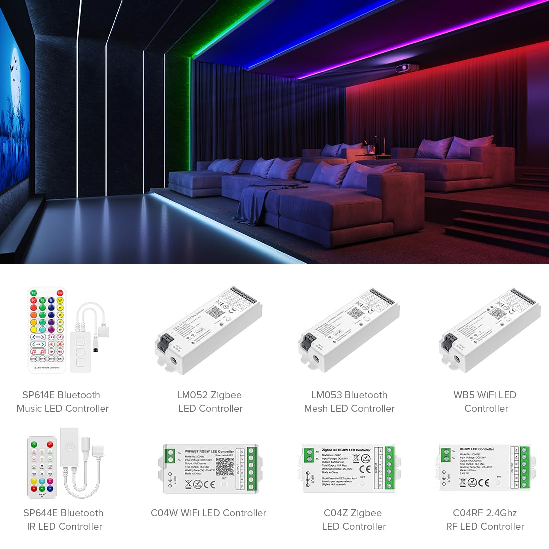 Fcob 9.86Ft Rgbw Cob Led Strip Light - 24V Color Changing Natural White, 12Mm Width, 896 Leds/M For Indoor Decoration