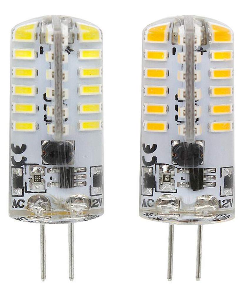 G4 Led Corn Light Bulb 3W Warm White Bi-Pin Base 48 Led Light For Home Kitchen Ceiling Lights,3W(20W Halogen Equivalent),Non-Dim