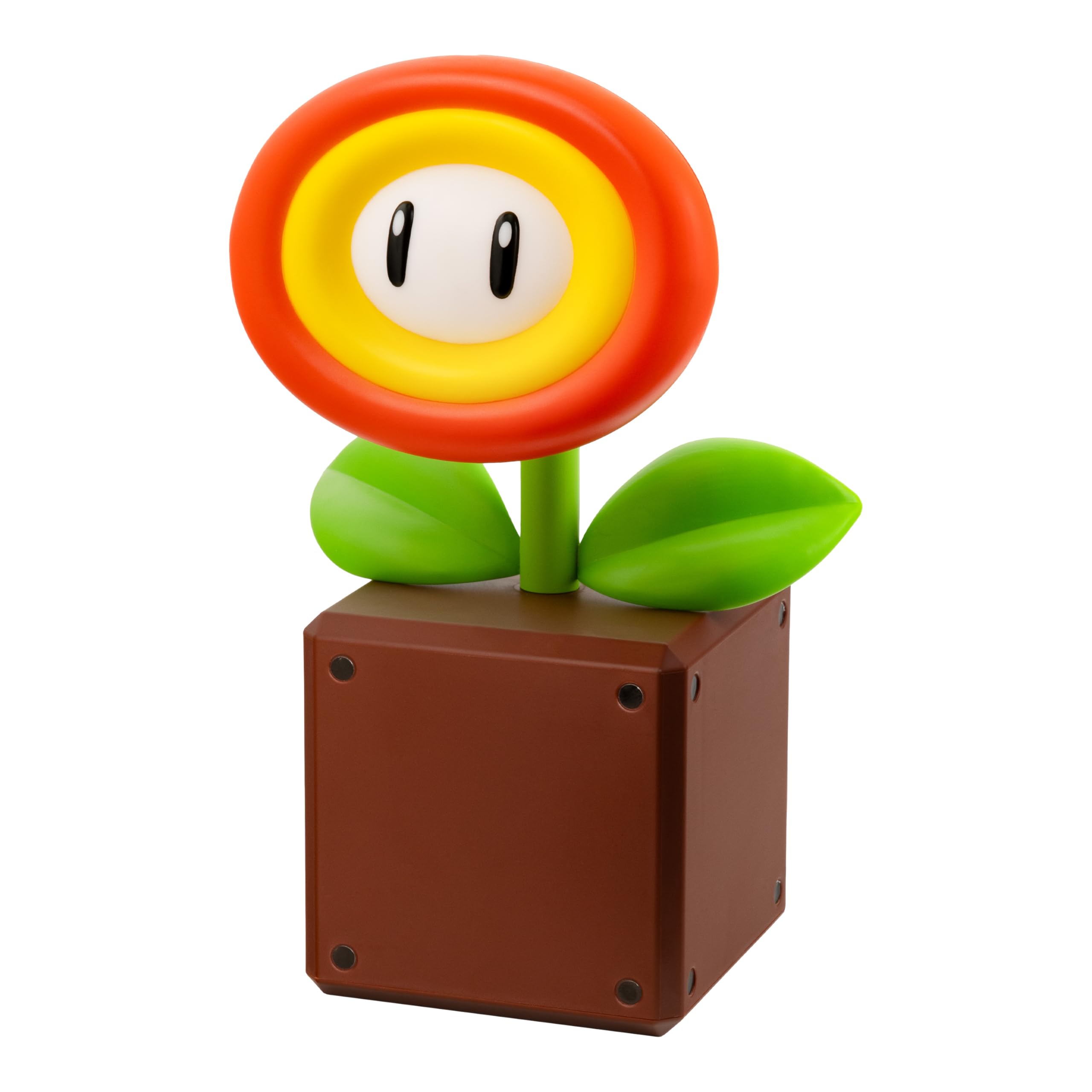 Paladone Super Mario Fireflower LED Lamp, Officially Licensed Nintendo Desk Lamp for Gamer, USB Powered Home Decor Gift