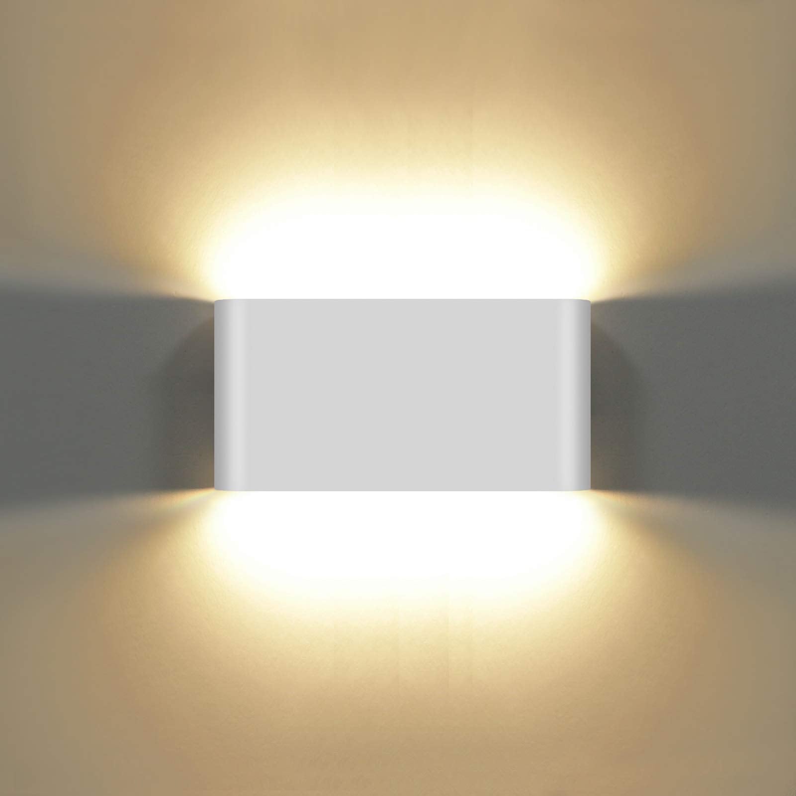 Kawell 12W Waterproof Modern Wall Sconce Led Wall Light Up Down Aluminum Wall Lamp Led Indoor Outdoor For Bathroom Living Room B
