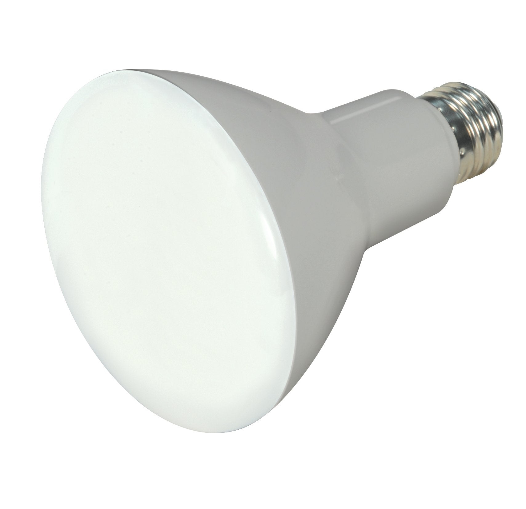 Satco BR30 LED Light Bulbs, 9.5W, 750 Lumens, Dimmable, 3000K Warm White, Medium Base, Model S9621, 6