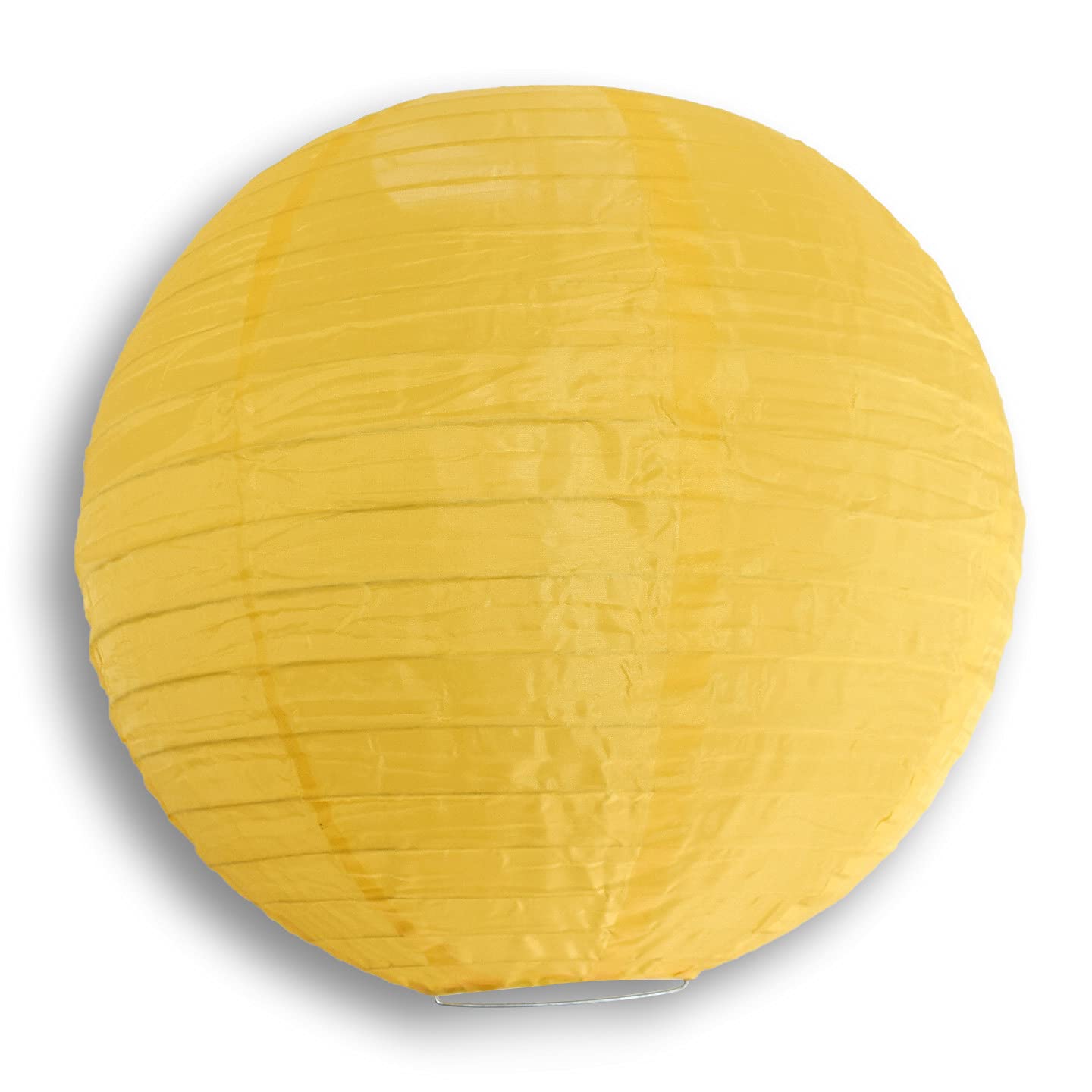 Paperlanternstore.Com 18 Inch Gold Yellow Nylon Lantern, Durable Hanging Decoration