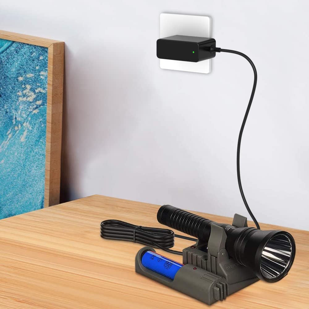 Charger Cord For Streamlight Stinger Flashlight, Charger Base Cord For Streamlight Strion Led Hl, Stinger Hp, Stinger Hpl, Survi