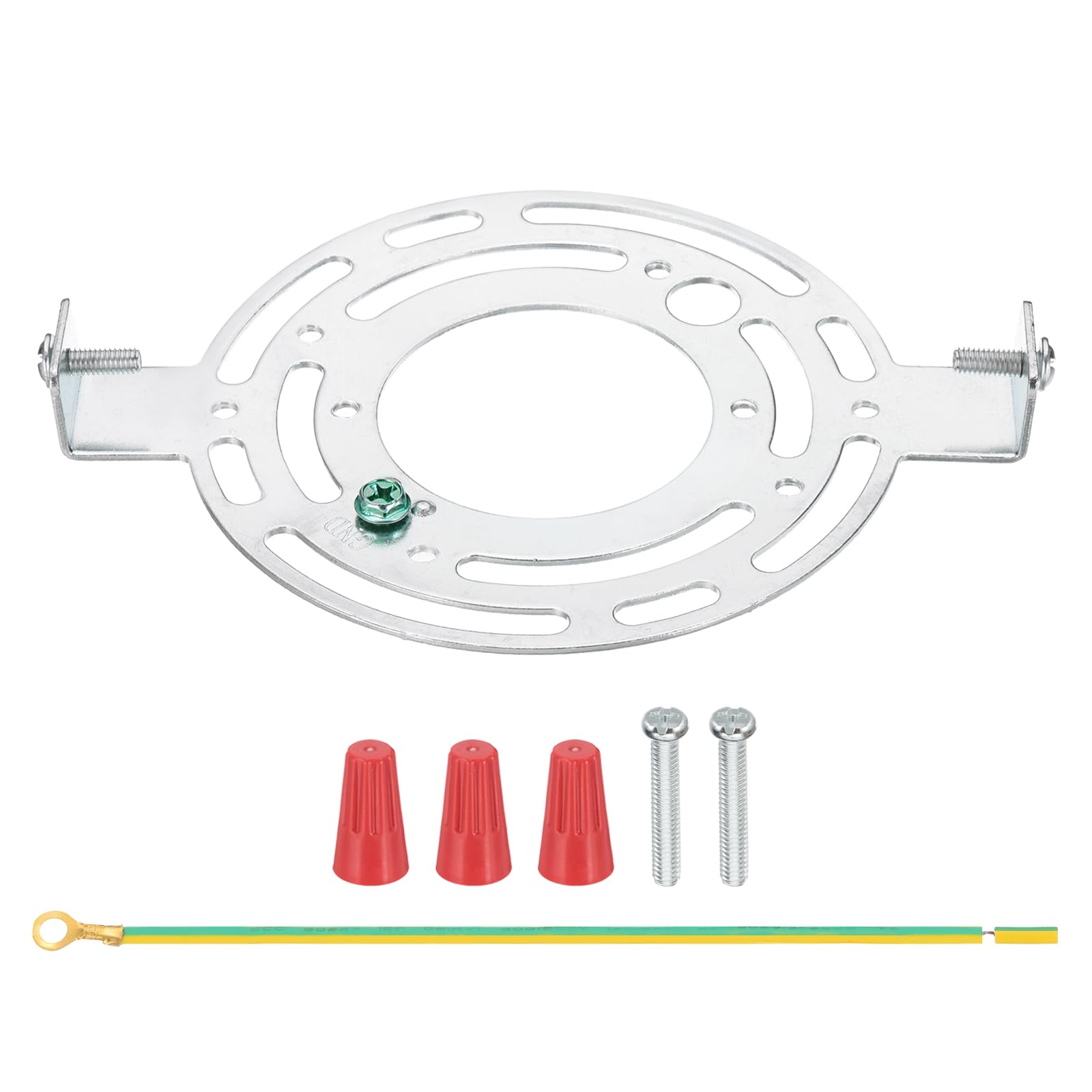 Patikil 135Mm (5.3'') Universal Light Fixture Mounting Bracket Kit, Light Crossbar Round Ceiling Plate With Screw For Wall Light